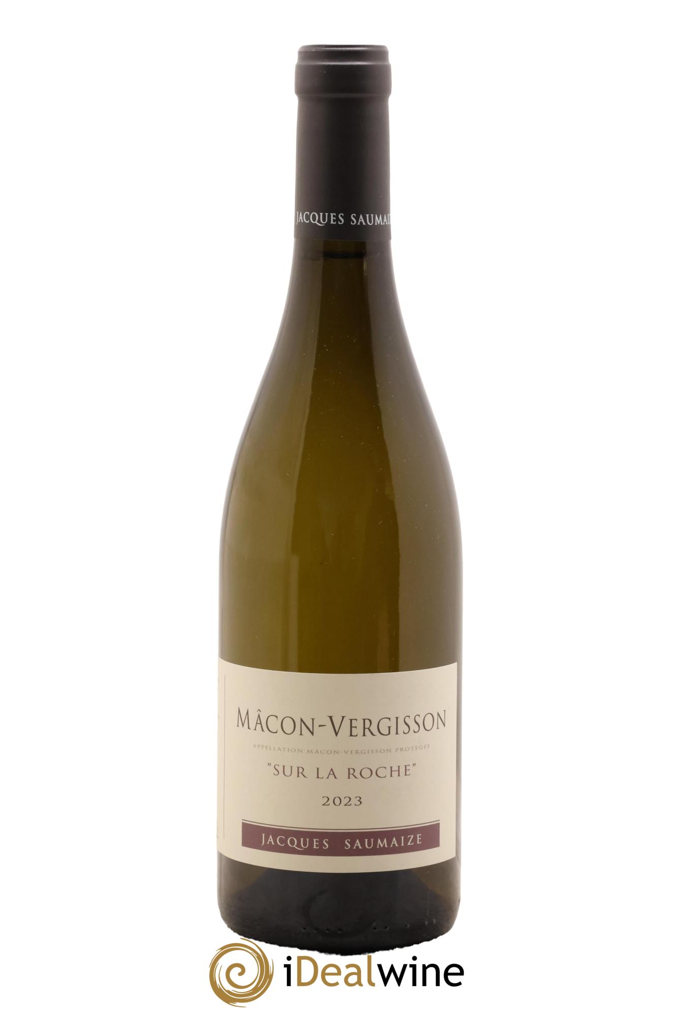 Mâcon-Vergisson Sur la Roche Jacques et Nathalie Saumaize 2023 - Lot de 1 bouteille - 0