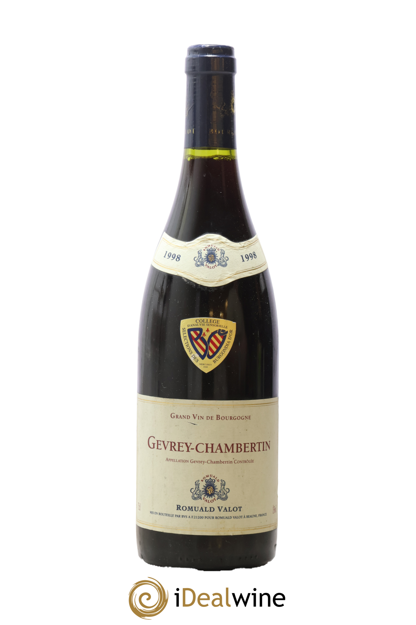 Gevrey-Chambertin Romuald Valot 1998 - Lot de 1 bouteille - 0