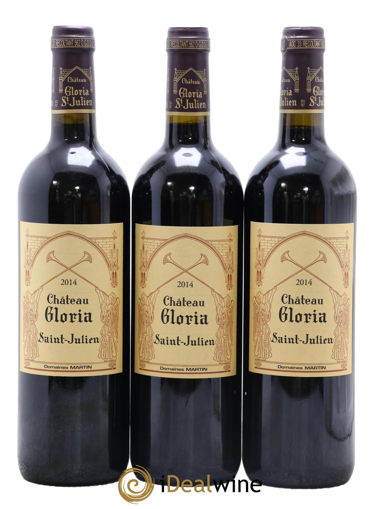 Château Gloria 2014 - Posten von 3 Flaschen - 0