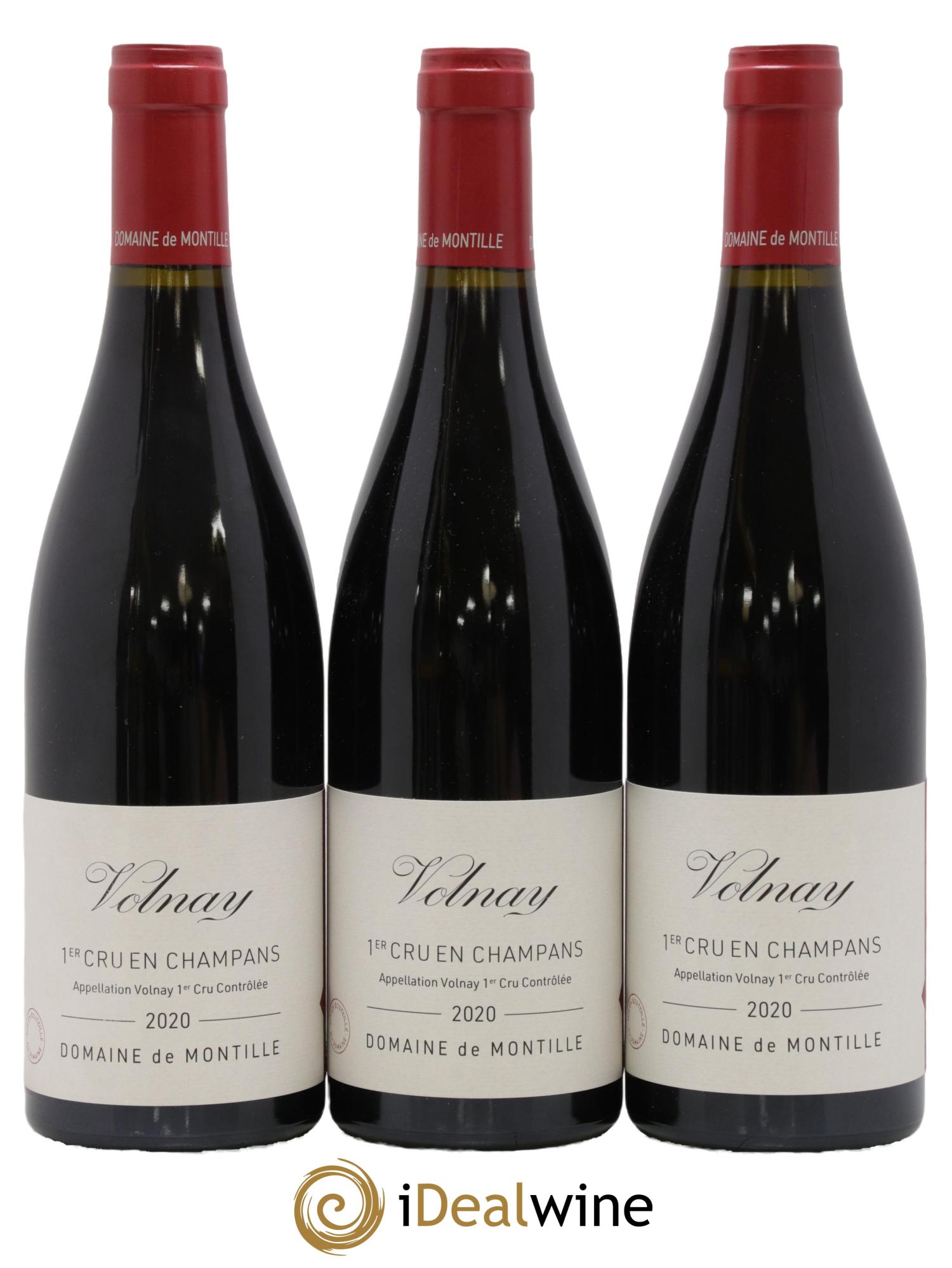 Volnay 1er Cru Les Champans De Montille (Domaine) 2020 - Lot de 3 bouteilles - 0