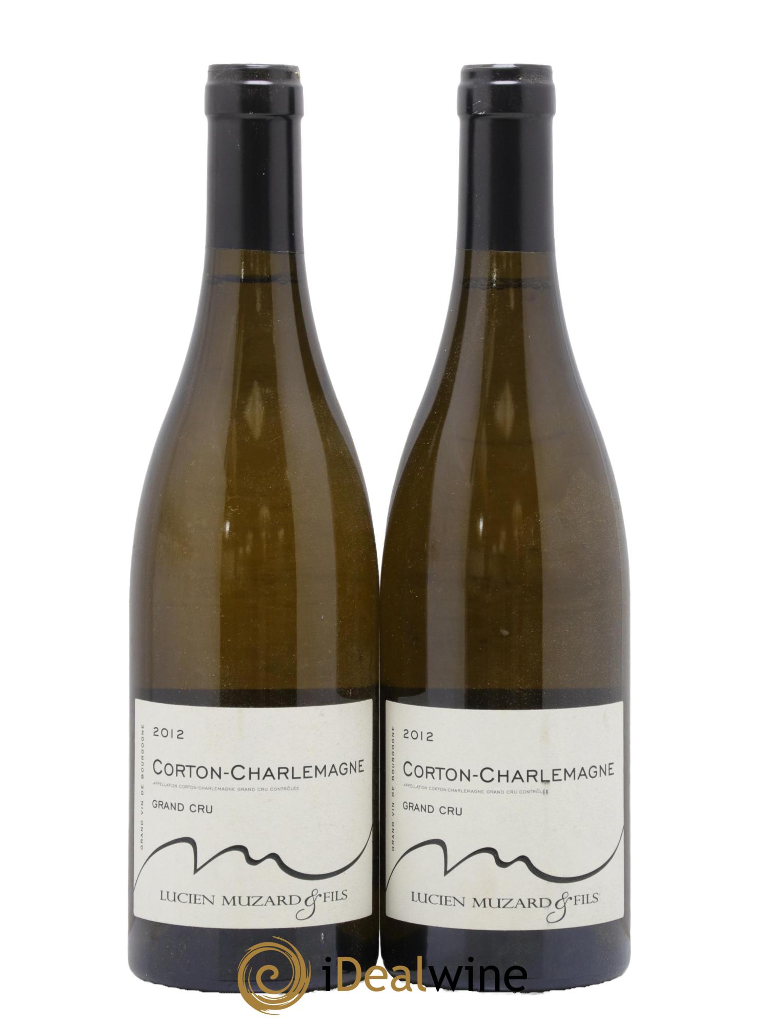 Corton-Charlemagne Grand Cru Lucien Muzard et Fils 2012 - Posten von 2 Flaschen - 0
