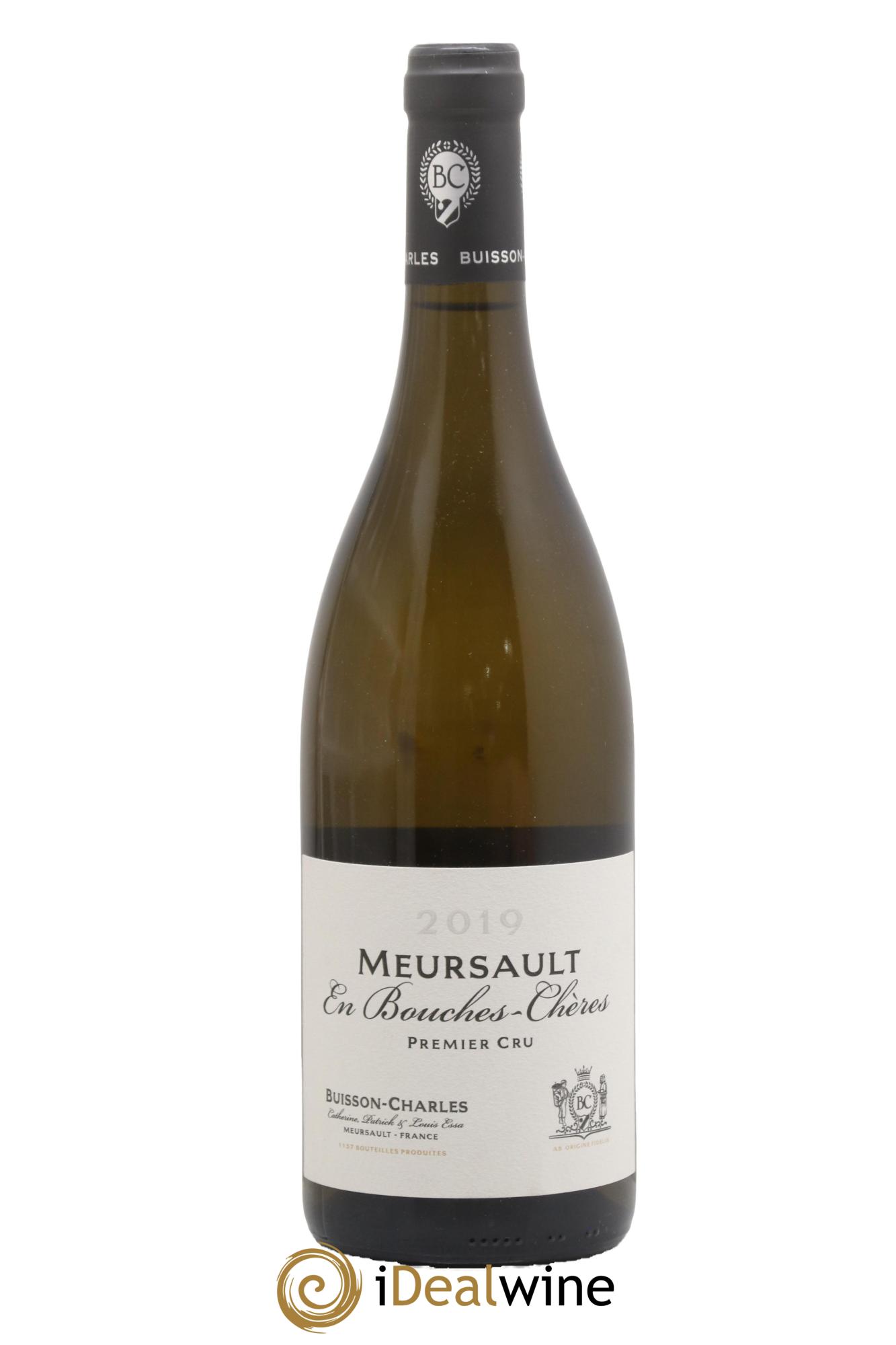 Meursault 1er Cru Bouches Chères Buisson-Charles (Domaine) 2019 - Lot de 1 bouteille - 0