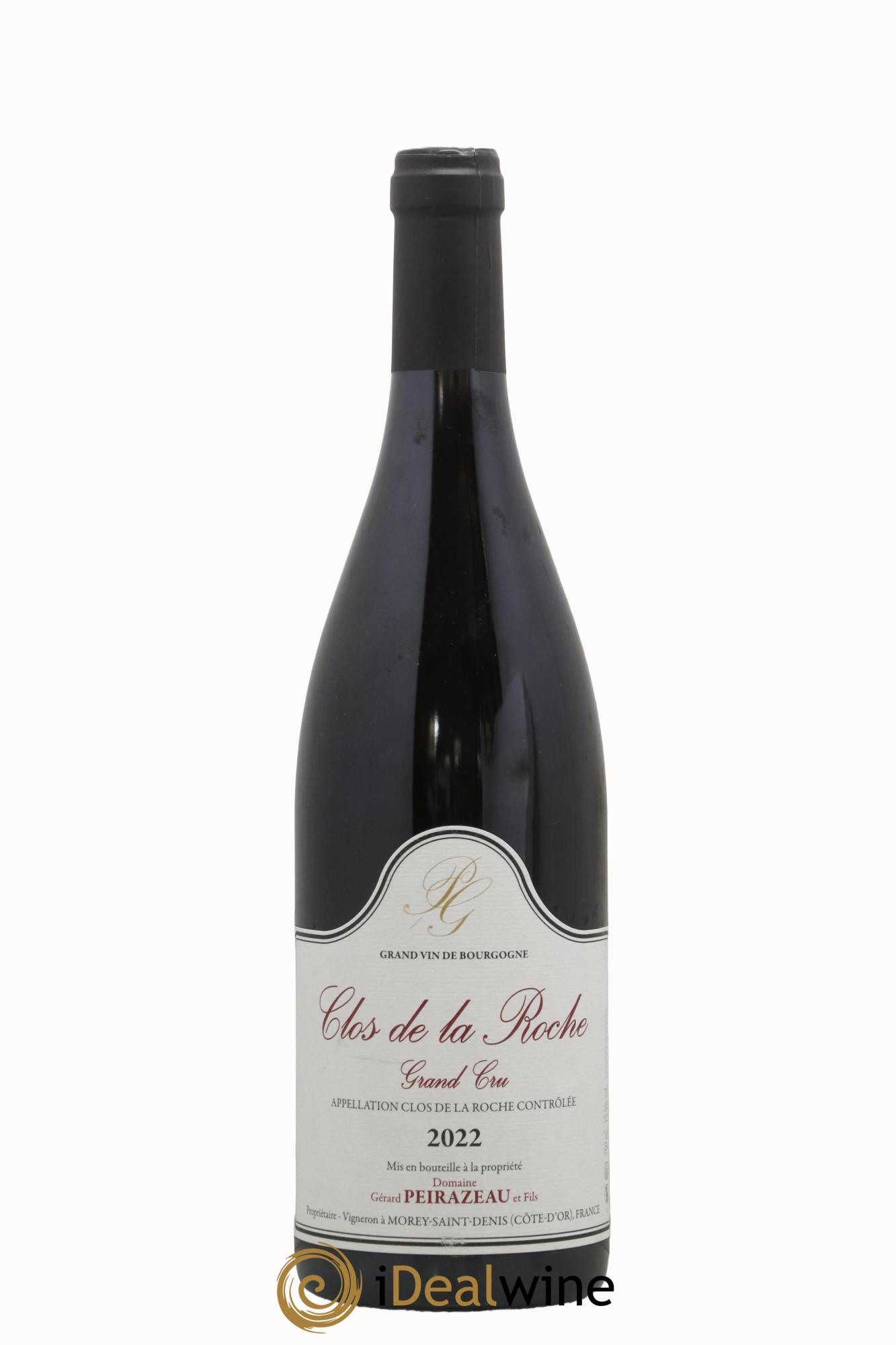 Clos de la Roche Grand Cru Peirazeau (Domaine) 2022 - Lot de 1 bouteille - 0