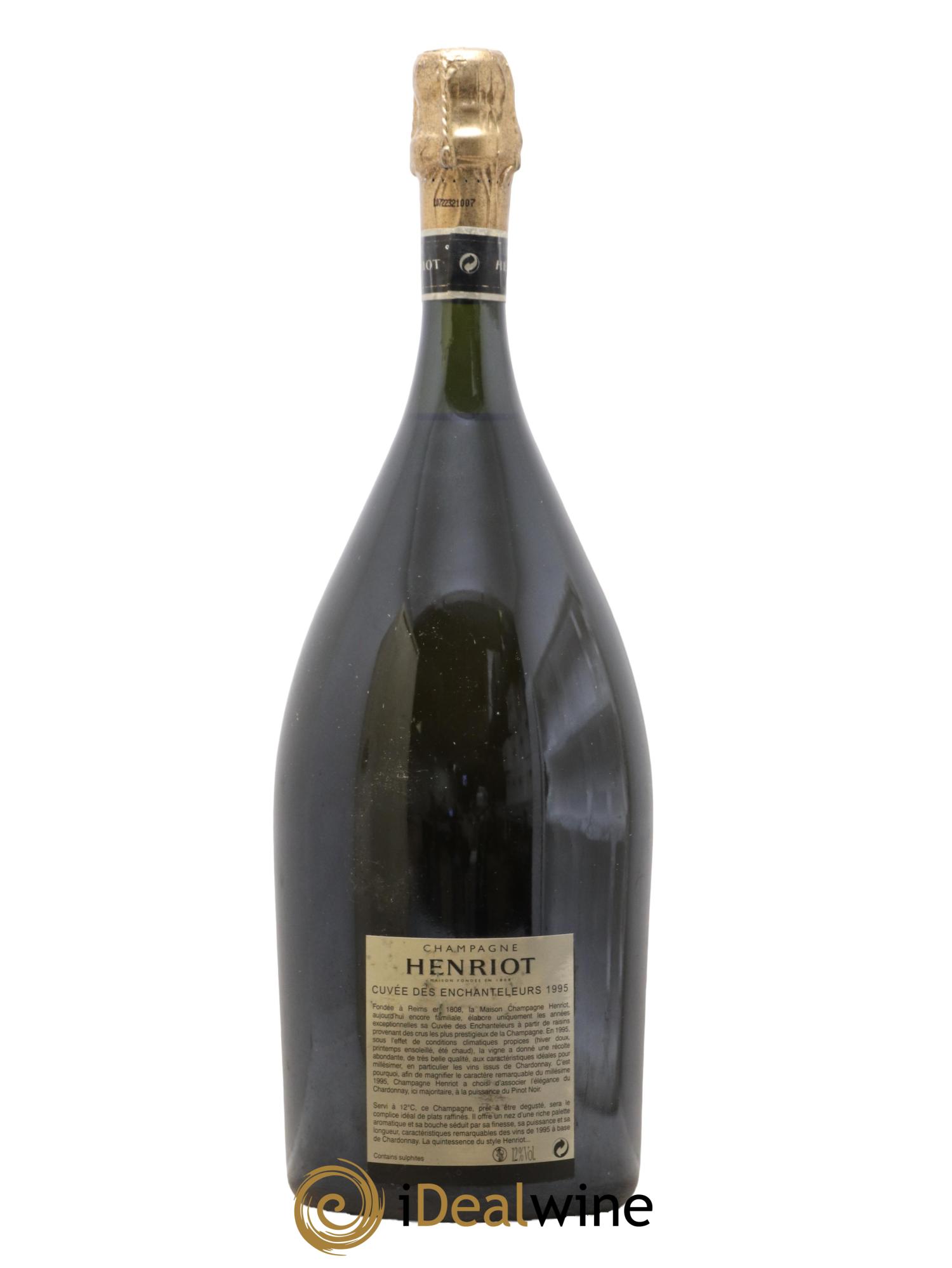 Cuvée des Enchanteleurs Henriot 1995 - Lot of 1 magnum - 2