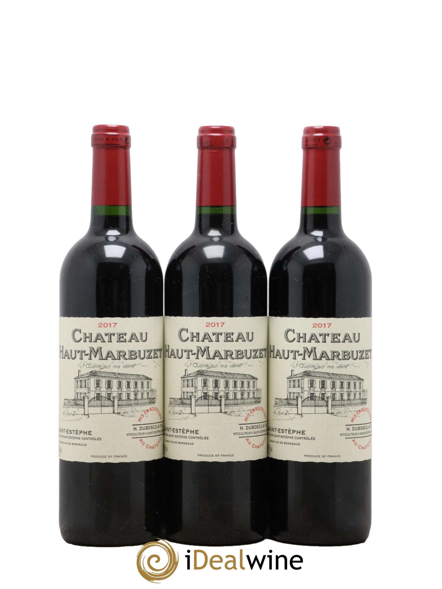 Château Haut Marbuzet 2017 - Lotto di 6 bottiglie - 2