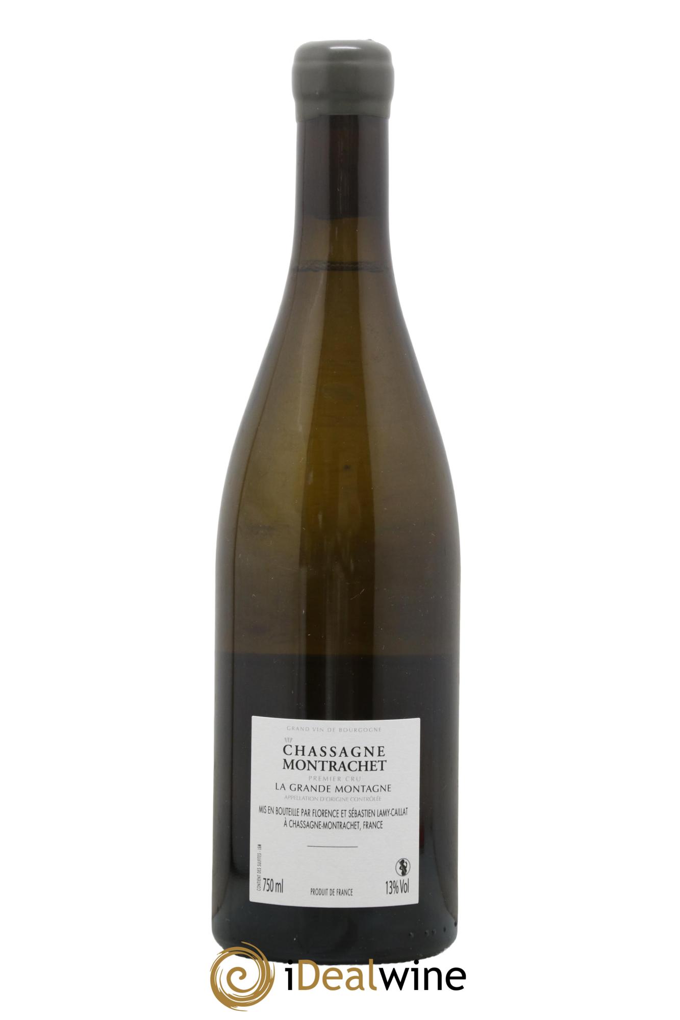 Chassagne-Montrachet 1er Cru La Grande Montagne Lamy-Caillat (Domaine) 2020 - Lot of 1 bottle - 1