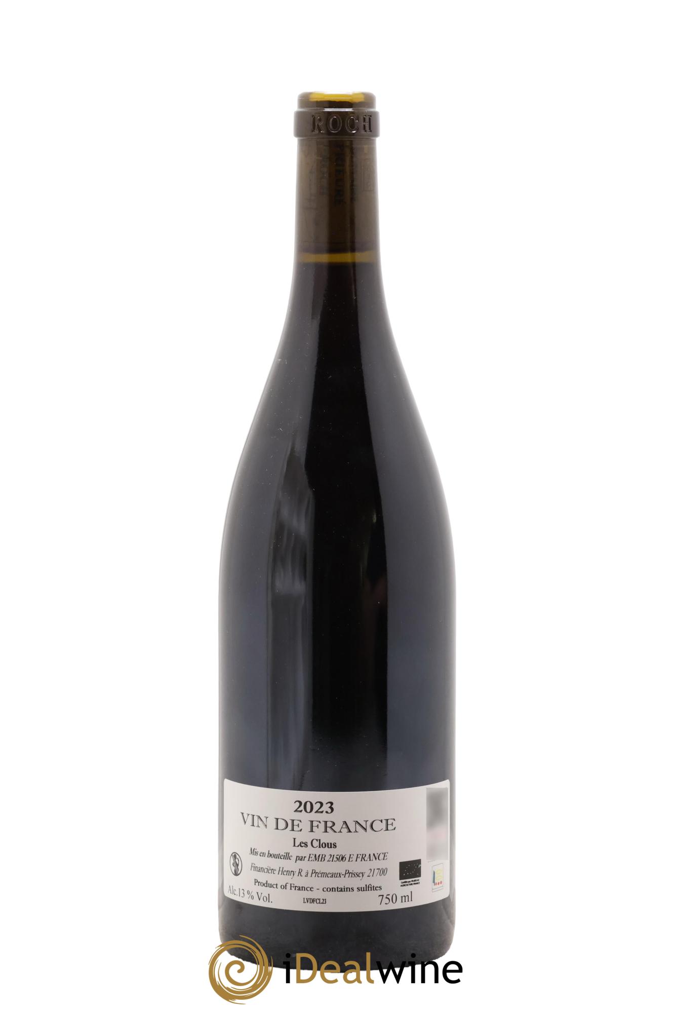 Vin de France Les Clous Prieuré Roch 2023 - Lot of 1 bottle - 1