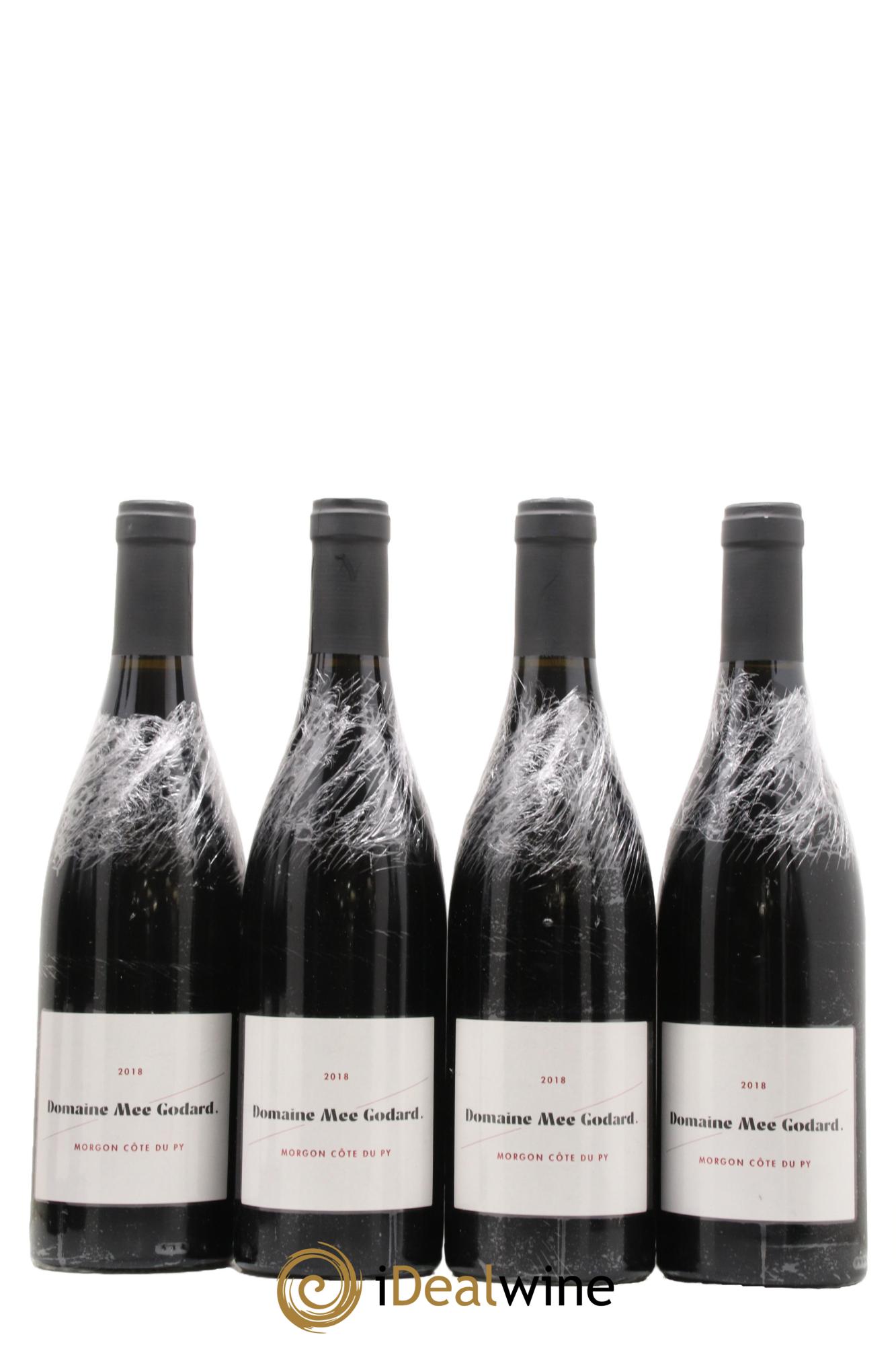 Morgon Côte du Py Mee Godard 2018 - Posten von 4 Flaschen - 0