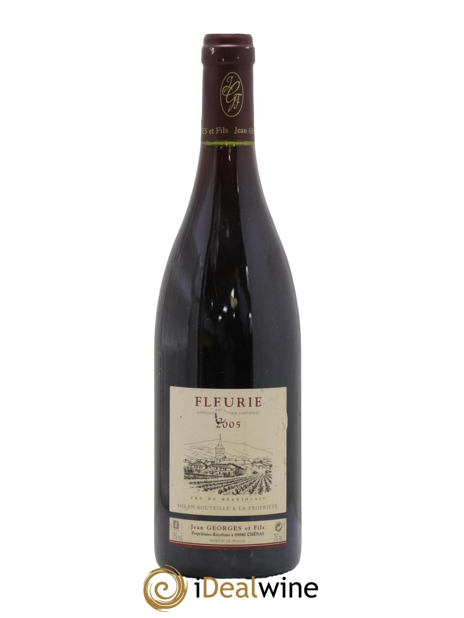 Fleurie Jean Georges Et Fils 2005 - Lot de 1 bouteille - 0