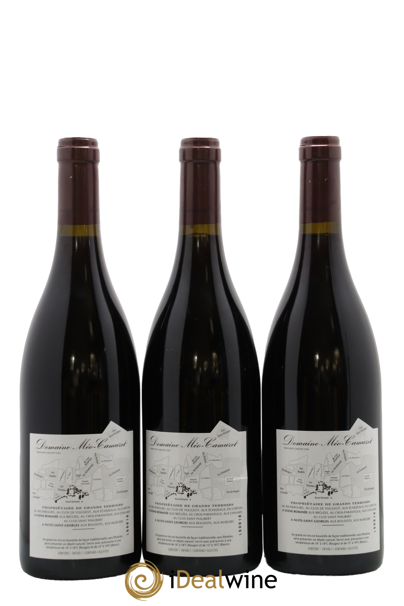 Corton Grand Cru Les Perrières Méo-Camuzet (Domaine) 2014 - Lot de 3 bouteilles - 1