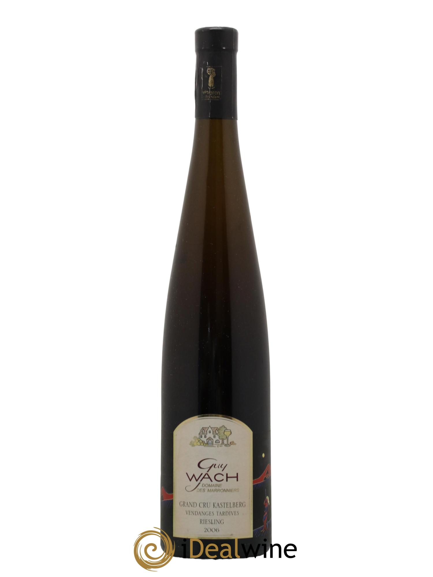 Alsace Riesling Grand Cru Kastelberg Vt Guy Wach Domaine Des Marronniers 2006 - Lotto di 1 bottiglia - 0