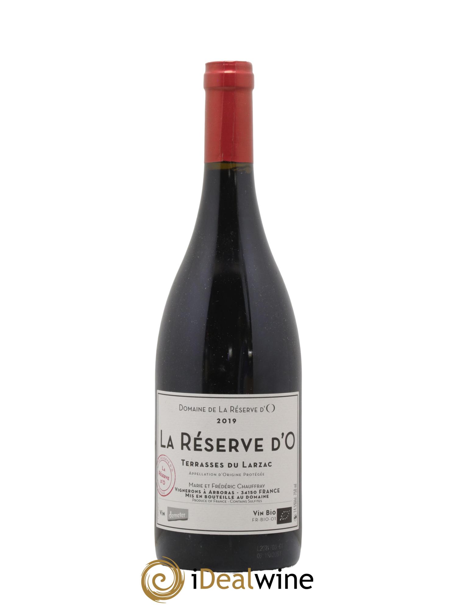 Languedoc Terrasses du Larzac La Reserve d O Domaine de la Reserve d O 2019 - Lotto di 1 bottiglia - 0