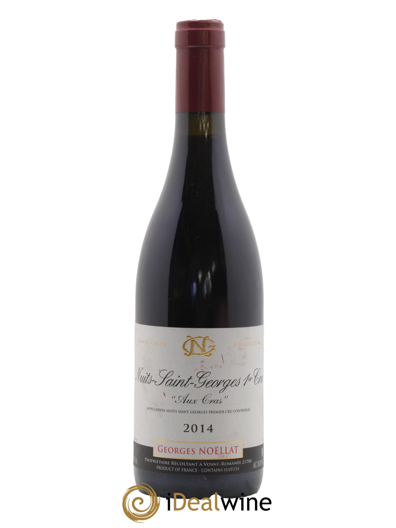 Nuits-Saint-Georges 1er Cru Aux Cras Georges Noëllat (Domaine) 2014 - Lot de 1 bouteille - 0
