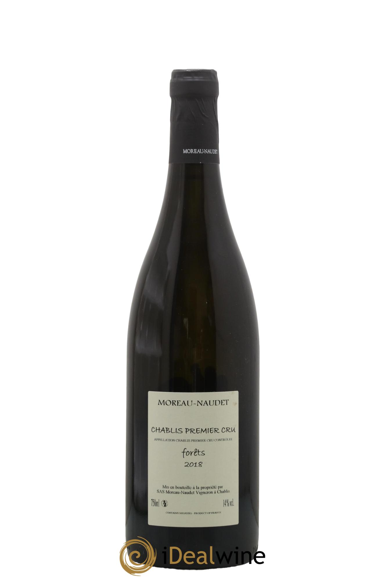 Chablis 1er Cru Forêts Moreau-Naudet 2018 - Lot of 1 bottle - 1