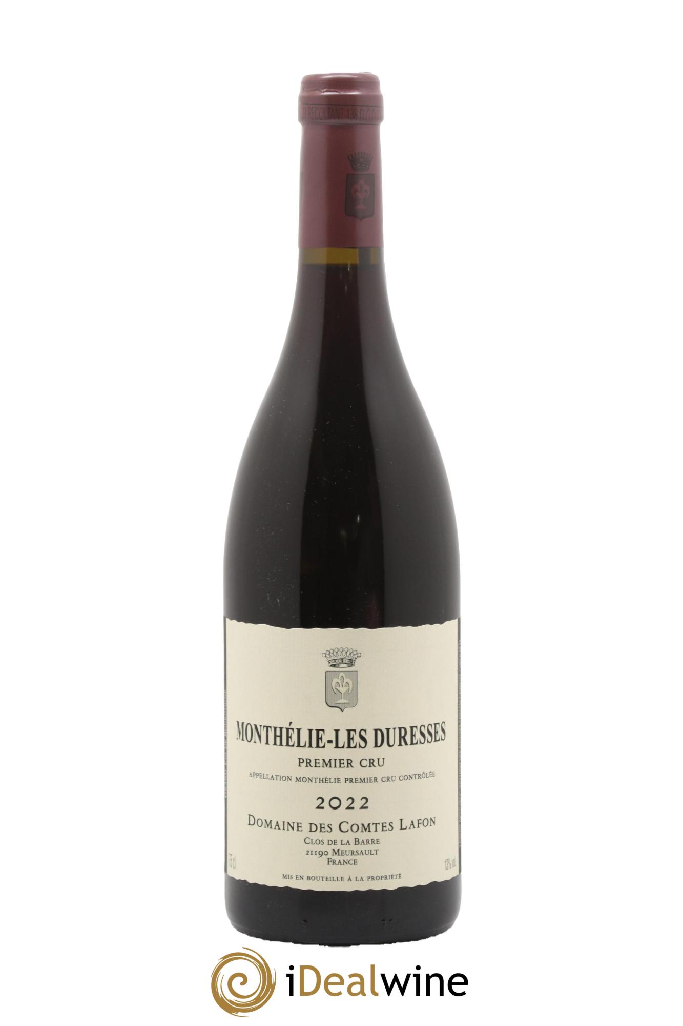 Monthélie 1er Cru Les Duresses Comtes Lafon (Domaine des) 2022 - Lot de 1 bouteille - 0