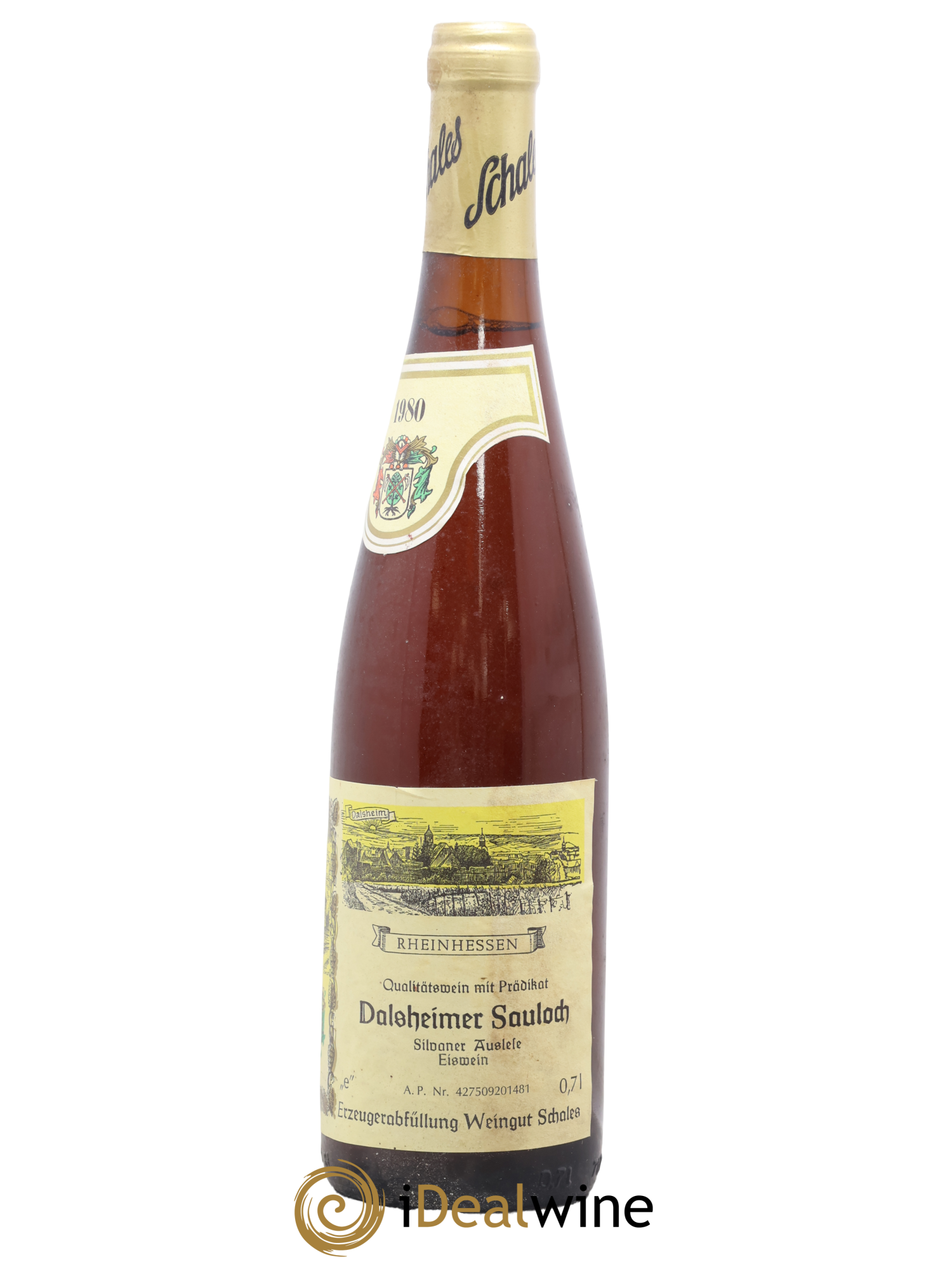 Allemagne Rheinhessen Dalsheimer Saulah Weingut Schales 1980 - Lotto di 1 bottiglia - 1