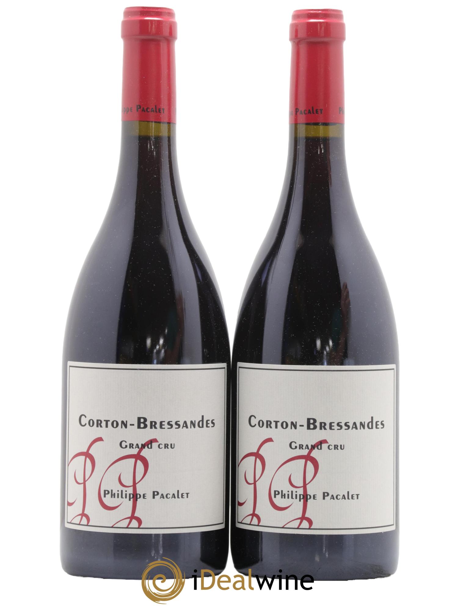 Corton Grand Cru Bressandes Philippe Pacalet 2017 - Lot de 2 bouteilles - 0