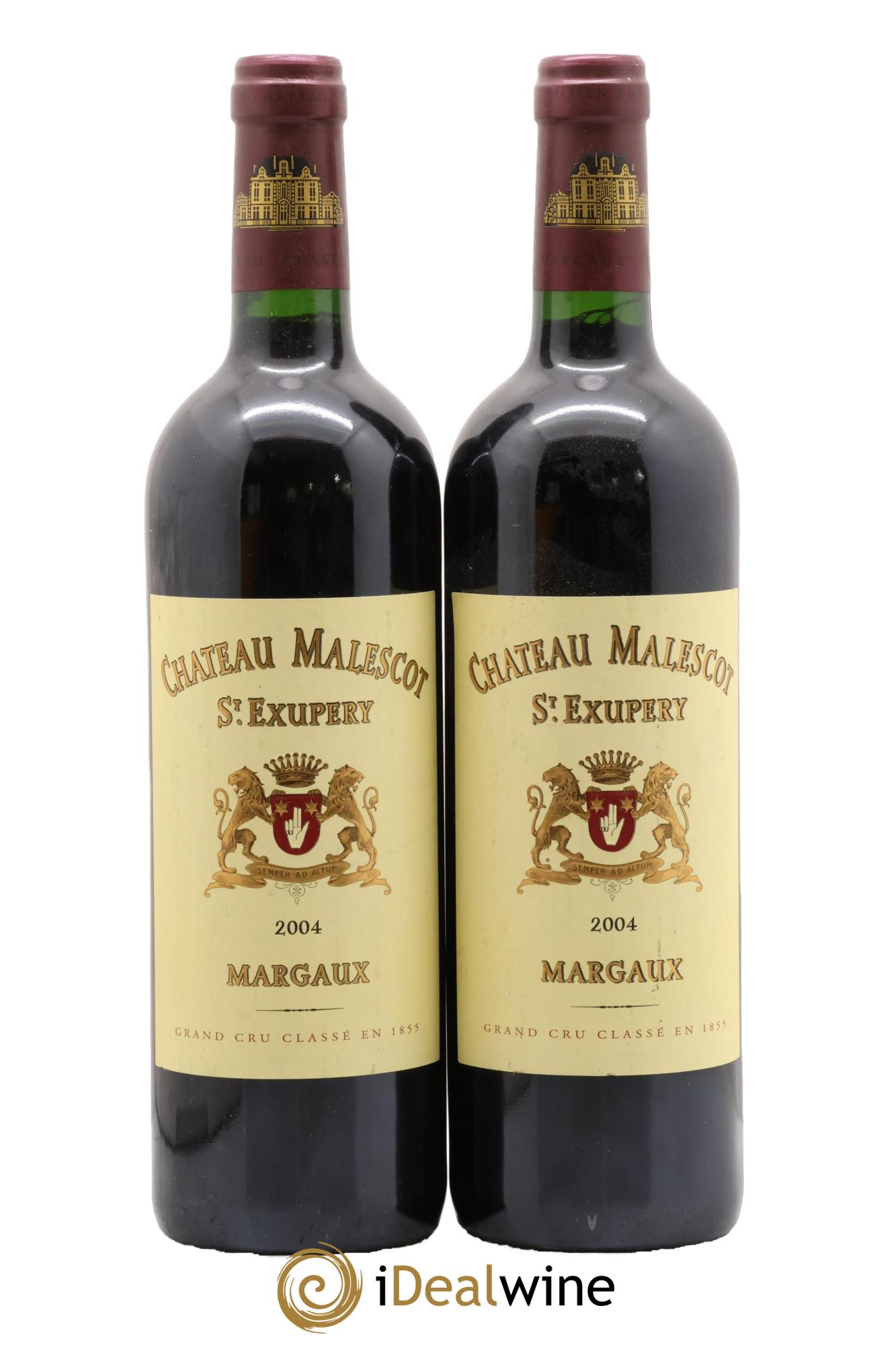 Château Malescot Saint-Exupéry 3ème Grand Cru Classé 2004 - Lot de 2 bouteilles - 0