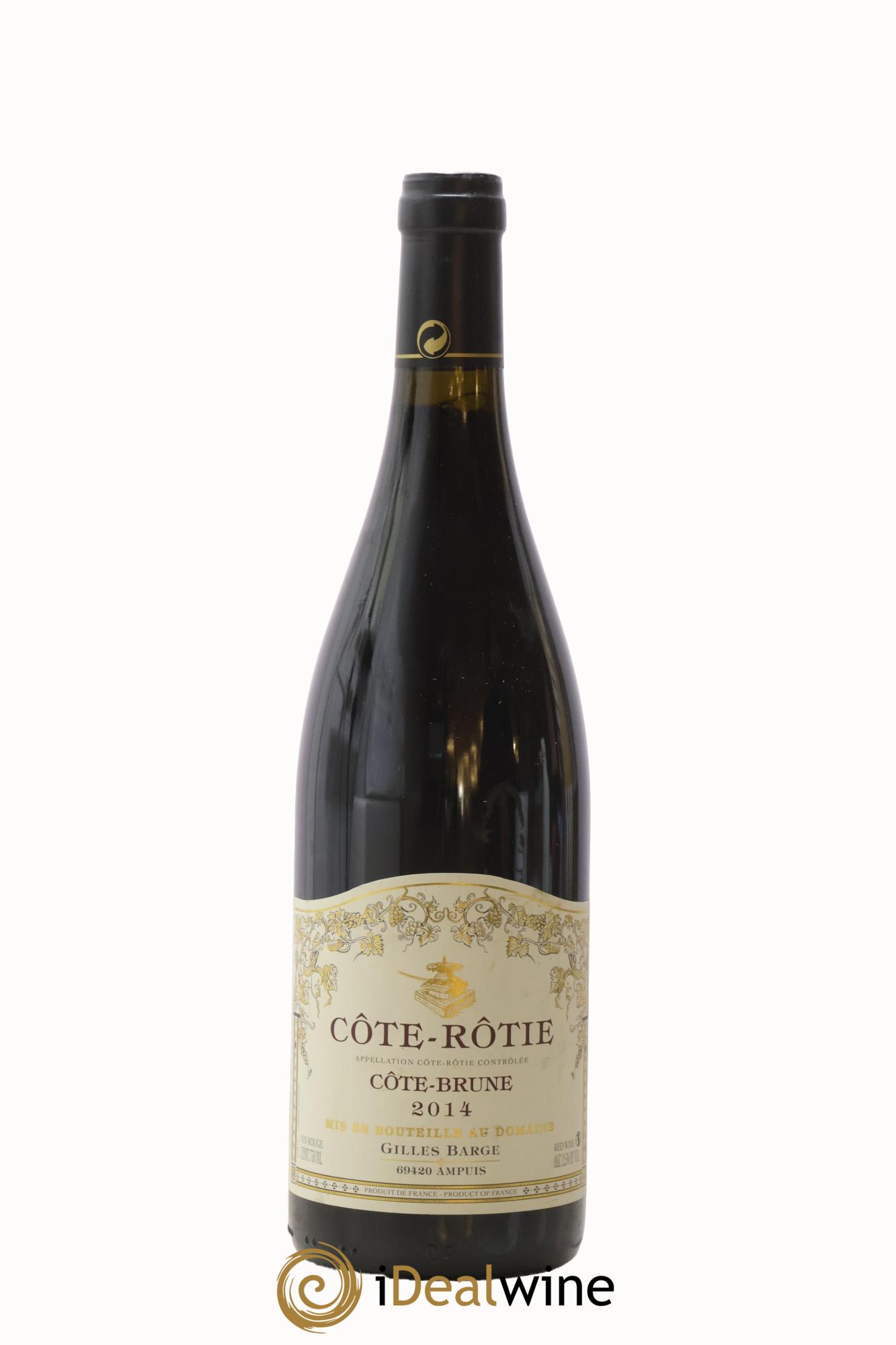 Côte-Rôtie Côte-Brune Barge (Domaine) 2014 - Lot de 1 bouteille - 0