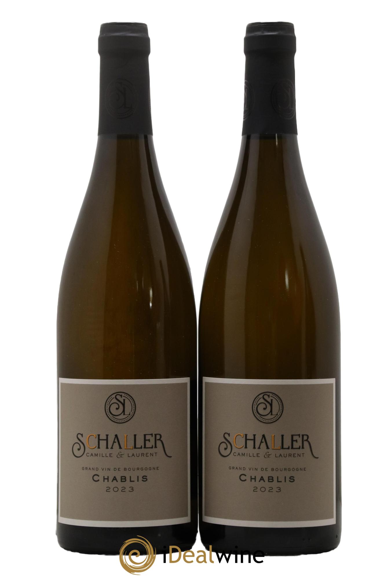 Chablis Camille & Laurent Schaller 2023 - Lot de 2 bouteilles - 0