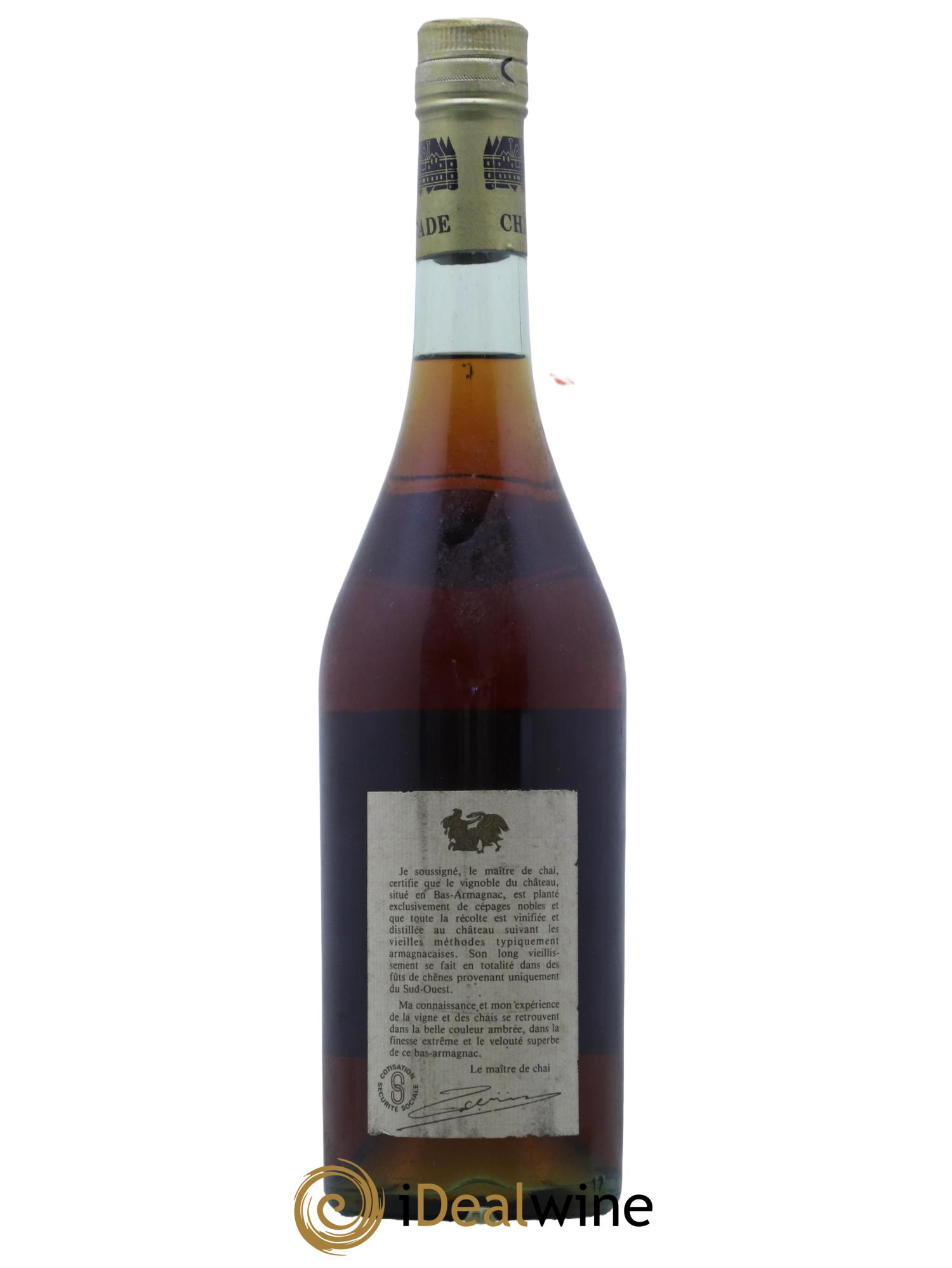 Bas-Armagnac Hors d'Age Château de Laubade - Lot of 1 bottle - 1