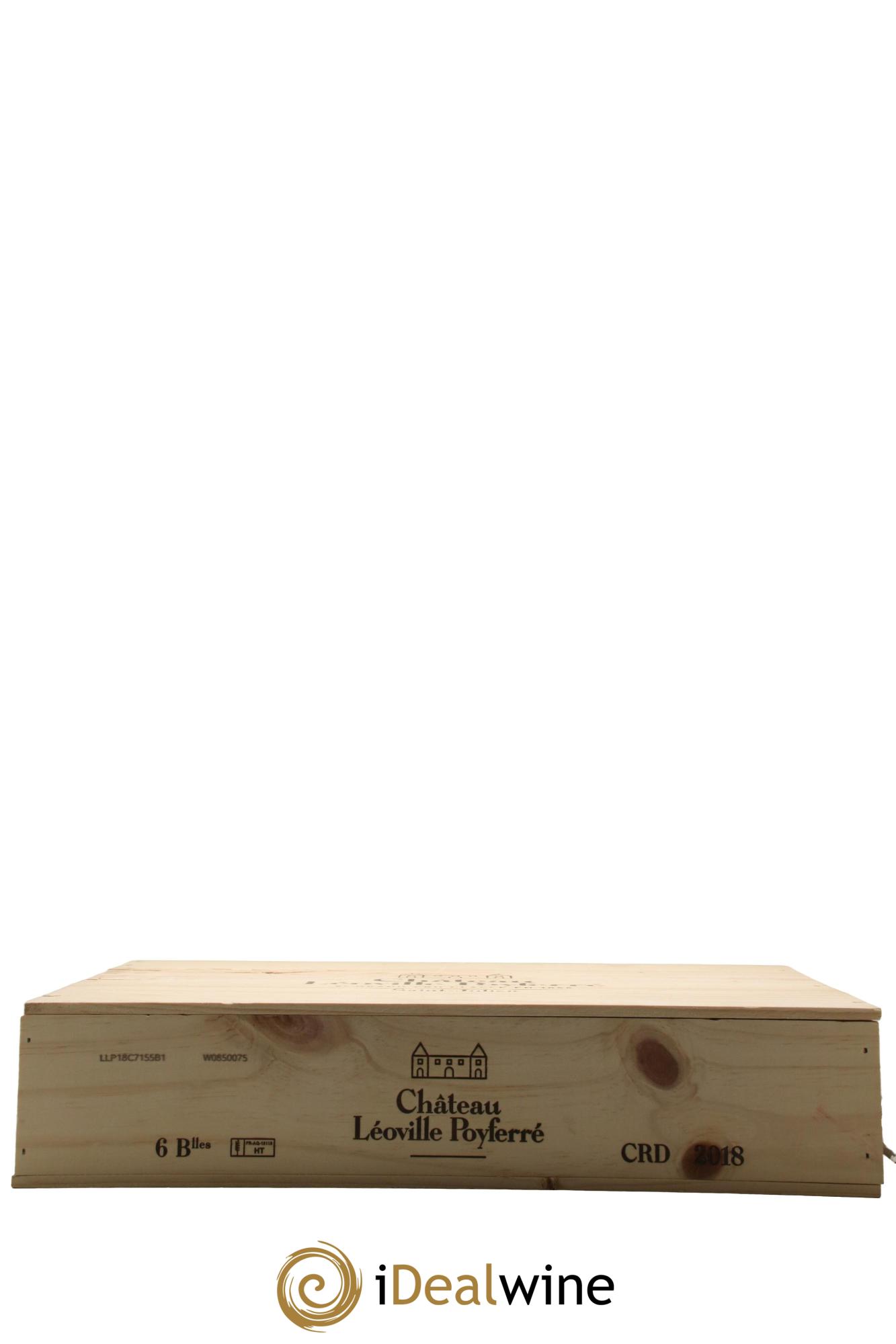 Château Léoville Poyferré 2ème Grand Cru Classé 2018 - Lot of 6 bottles - 5