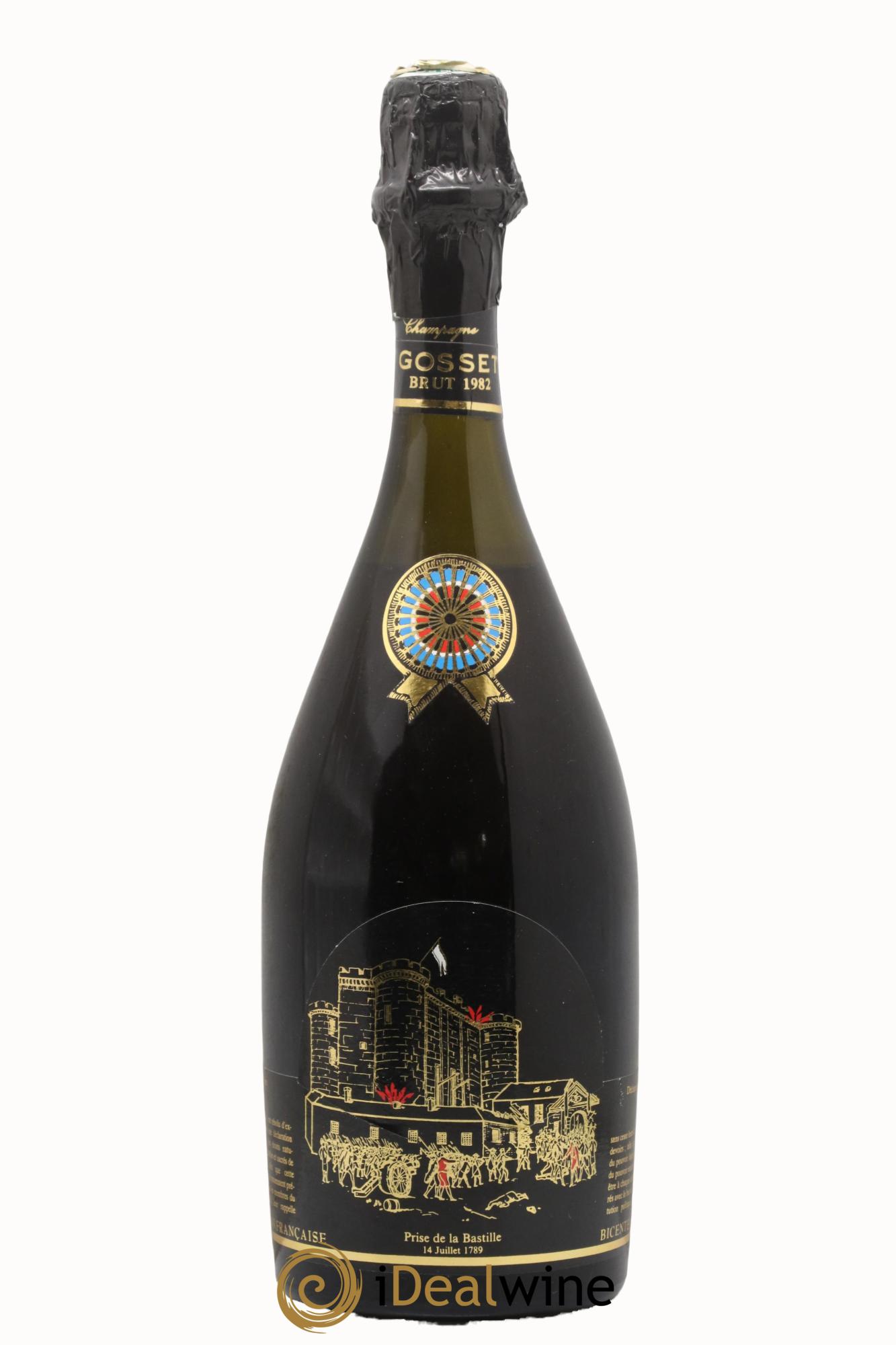 Champagne Maison Gosset 1982 - Lot de 1 bouteille - 1
