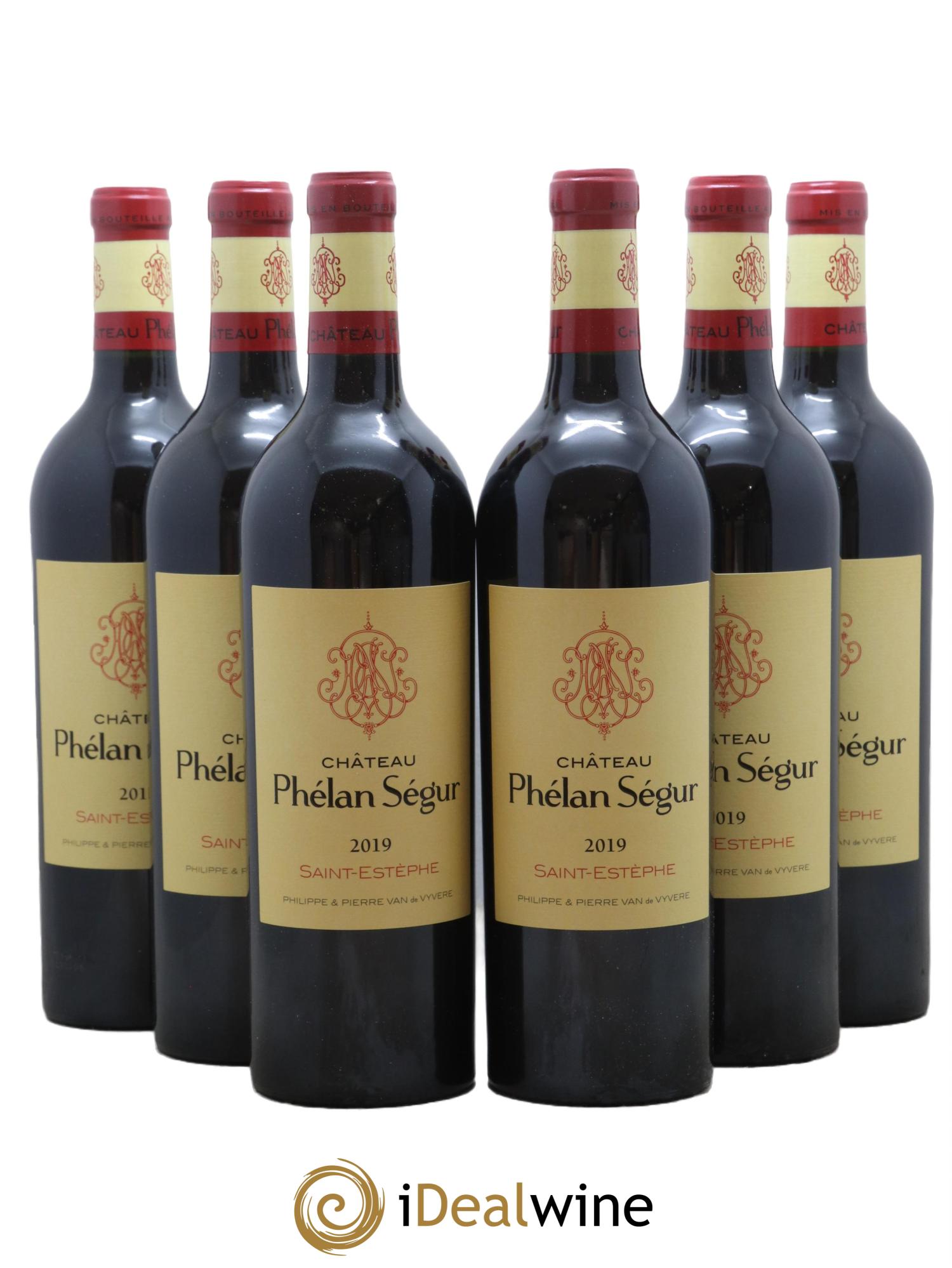 Château Phélan Ségur 2019 - Posten von 6 Flaschen - 0