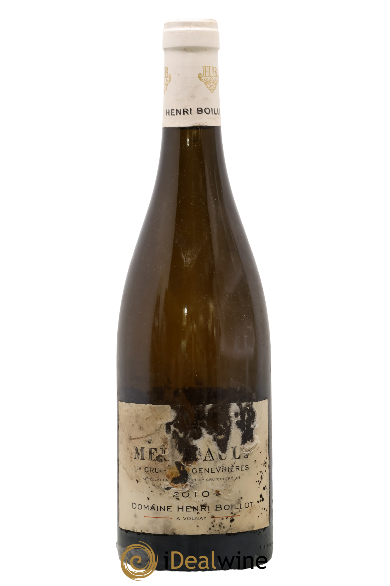 Meursault 1er Cru Les Genevrières Henri Boillot (Domaine) 2010 - Lot de 1 bouteille - 0