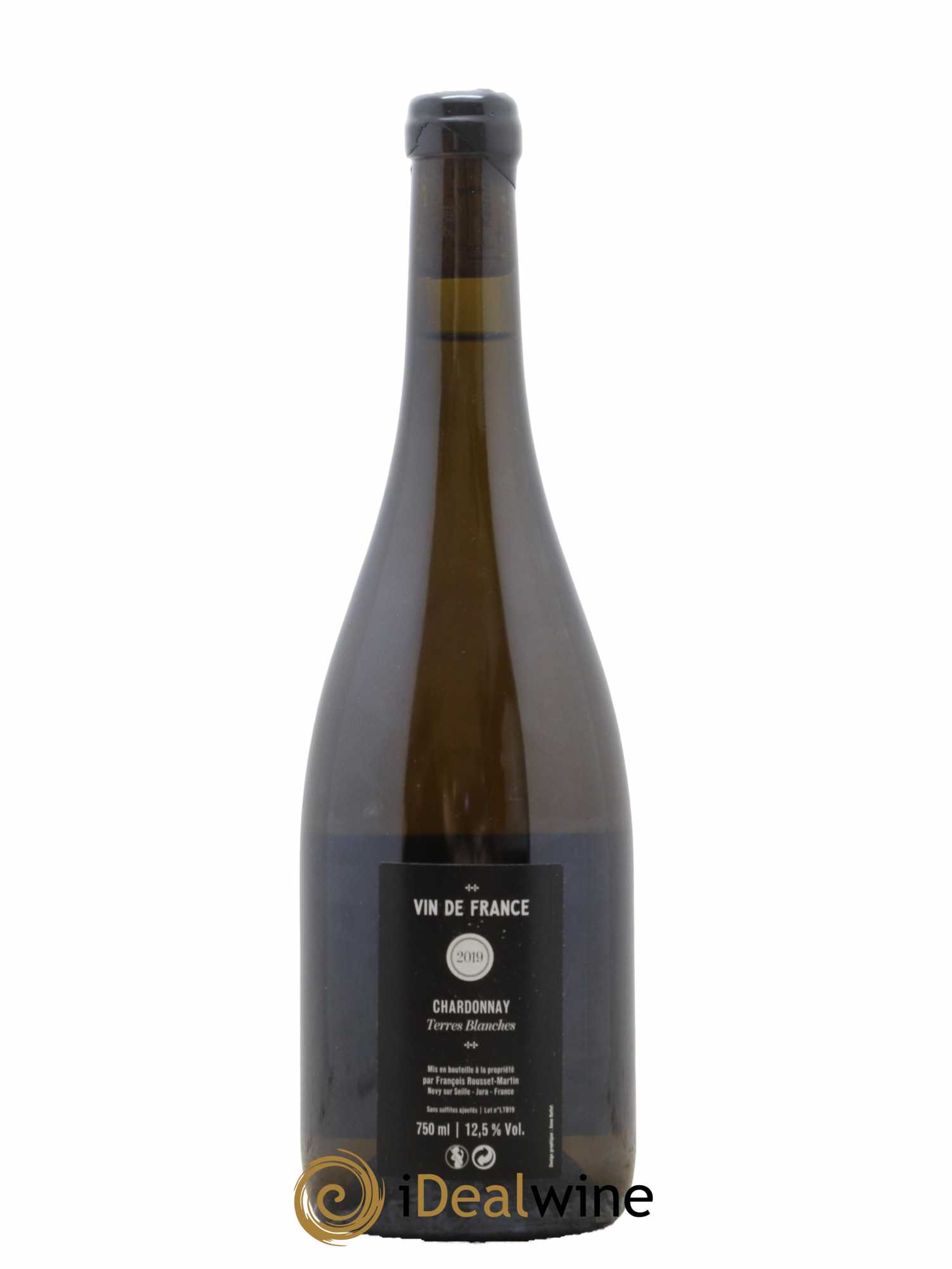 Côtes du Jura Chardonnay Terres Blanches François Rousset Martin 2019 - Lot de 1 bouteille - 1