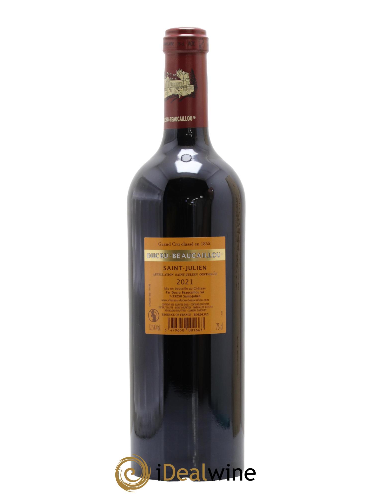 Château Ducru Beaucaillou 2ème Grand Cru Classé 2021 - Lot de 1 bouteille - 2
