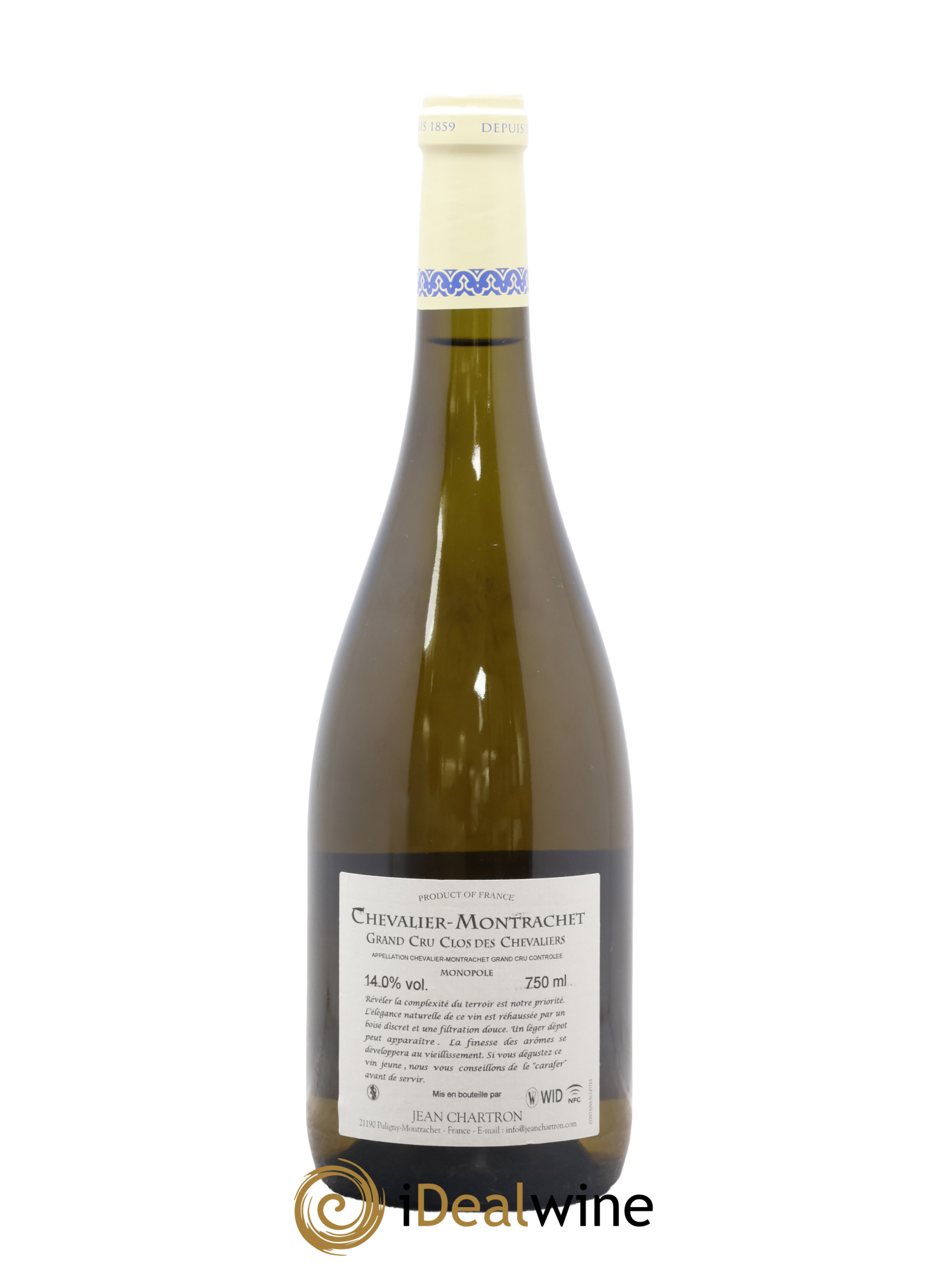 Chevalier-Montrachet Grand Cru Clos des Chevaliers Jean Chartron (Domaine) 2020 - Lot of 1 bottle - 1