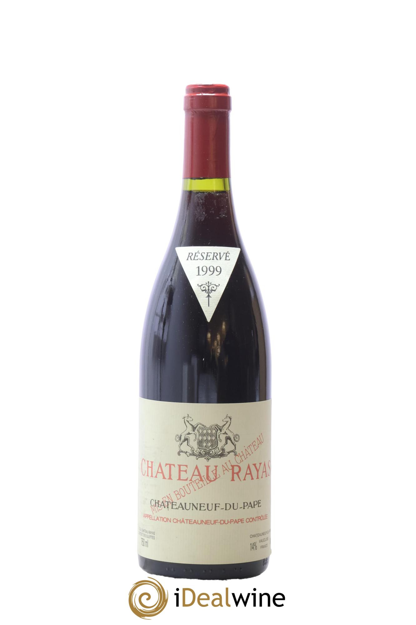 Châteauneuf-du-Pape Château Rayas Emmanuel Reynaud 1999 - Lot de 1 bouteille - 0