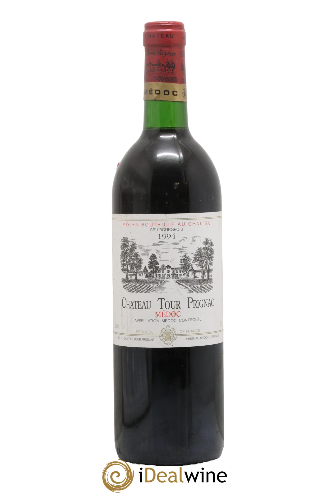 Château Tour Prignac Cru Bourgeois 1994 - Lot de 1 bouteille - 0