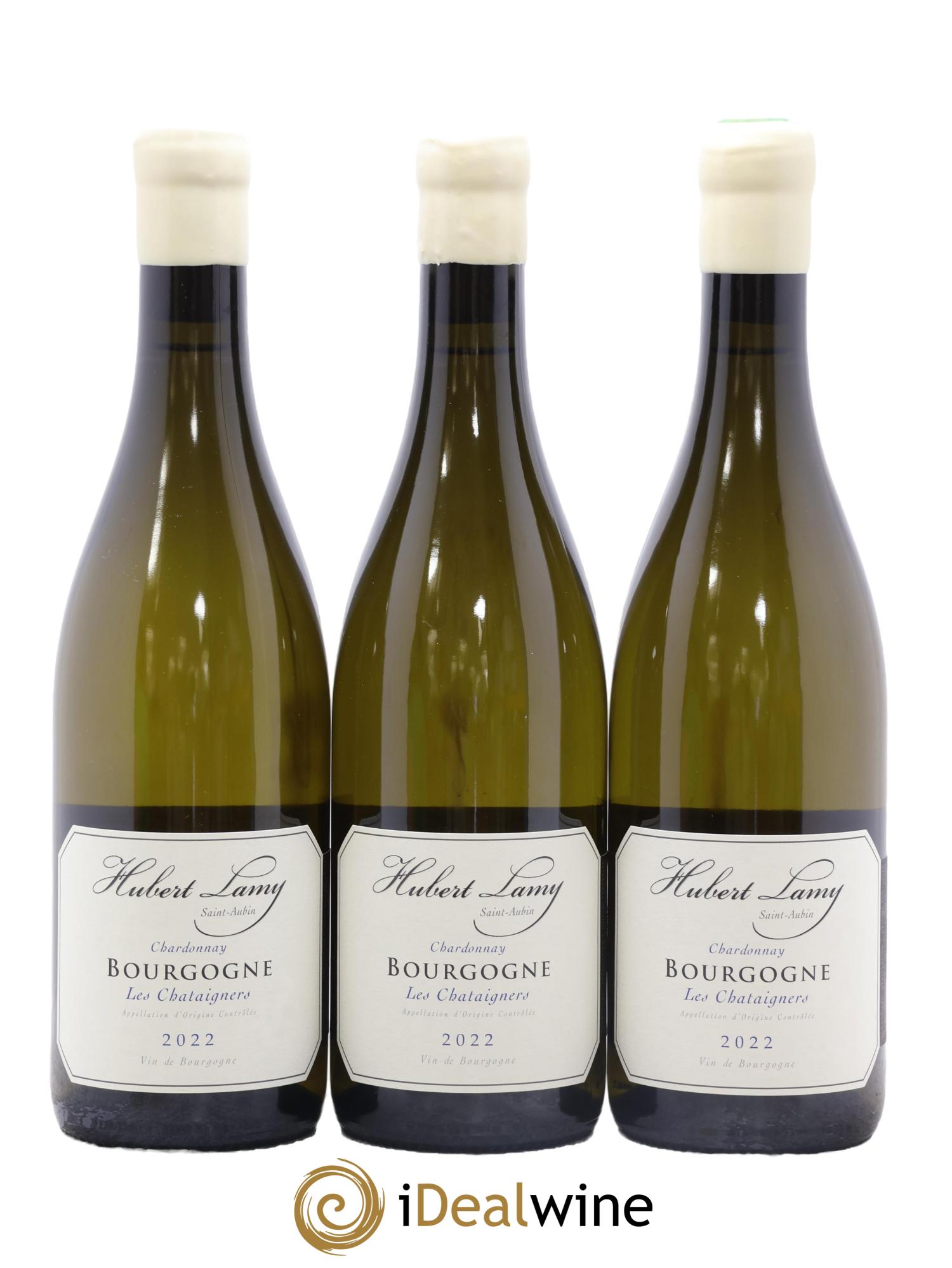 Bourgogne Les Chataigners Hubert Lamy 2022 - Lot de 3 bouteilles - 0