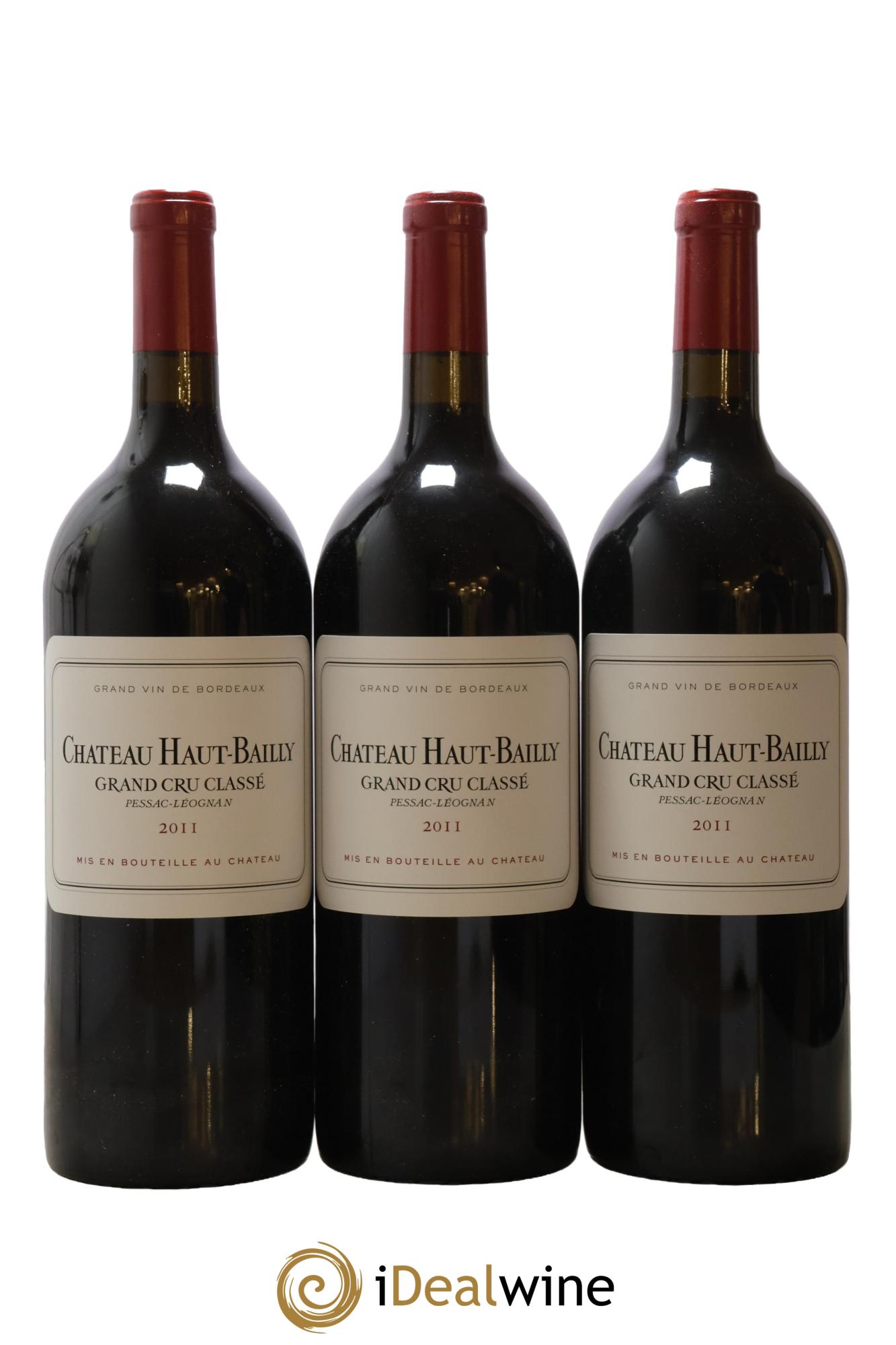 Château Haut-Bailly Cru Classé de Graves  2011 - Lot of 6 magnums - 4