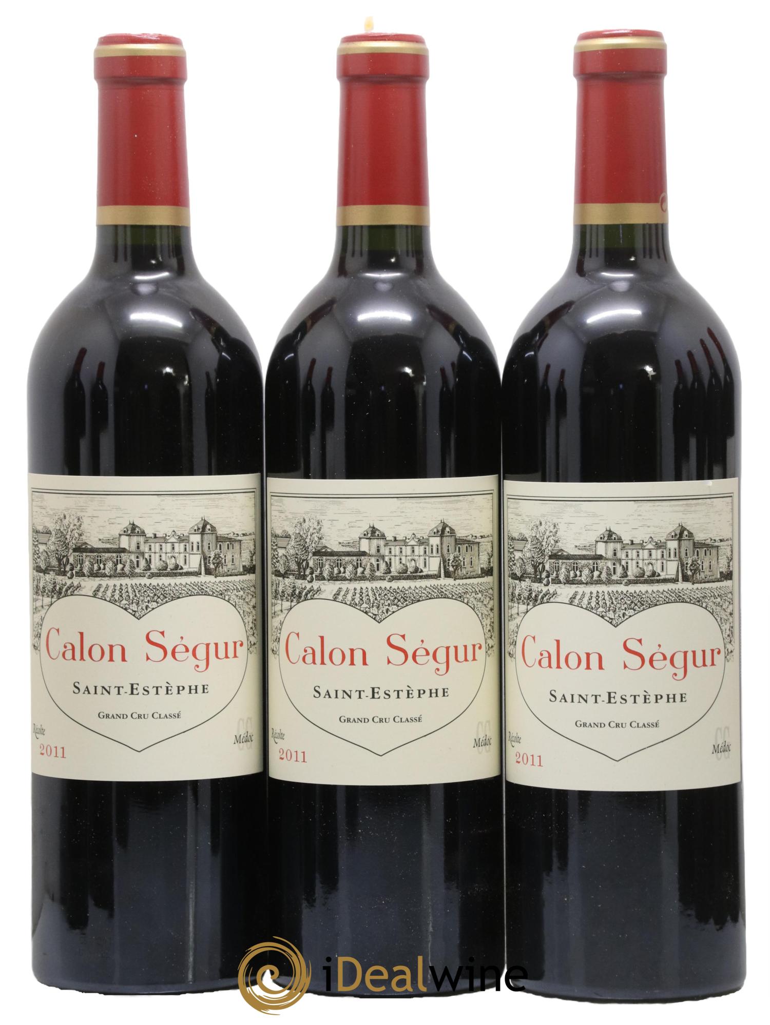 Château Calon Ségur 3ème Grand Cru Classé 2011 - Lot de 6 bouteilles - 2