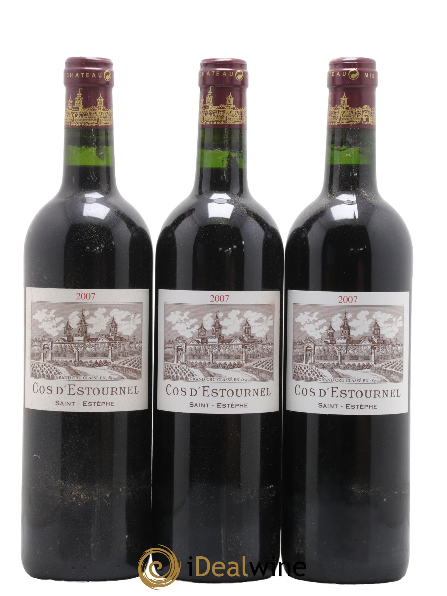 Cos d'Estournel 2ème Grand Cru Classé 2007 - Lotto di 12 bottiglie - 3