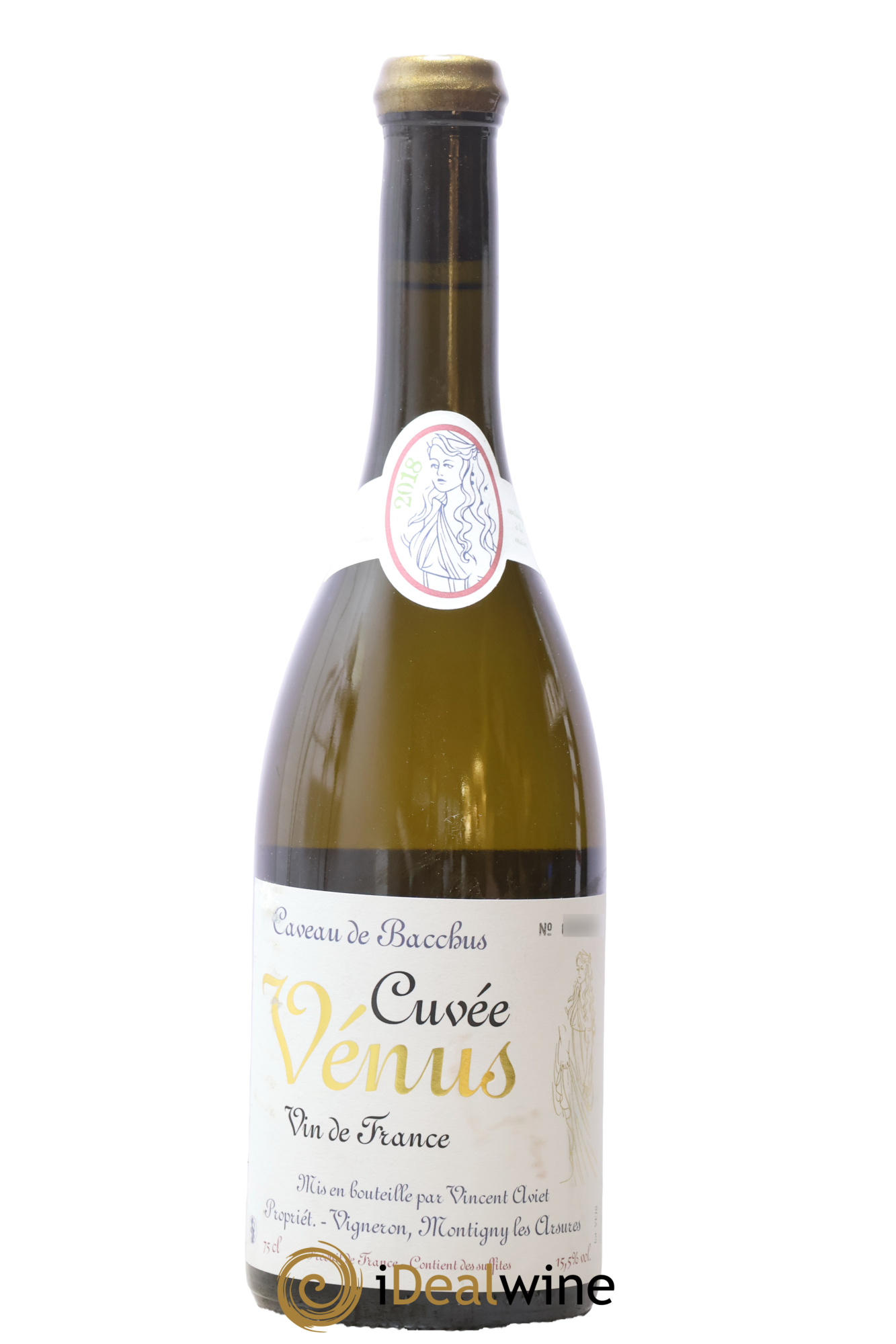 Vin de France Savagnin Cuvée Vénus Lucien Aviet & Fils 2018 - Lot de 1 bouteille - 0