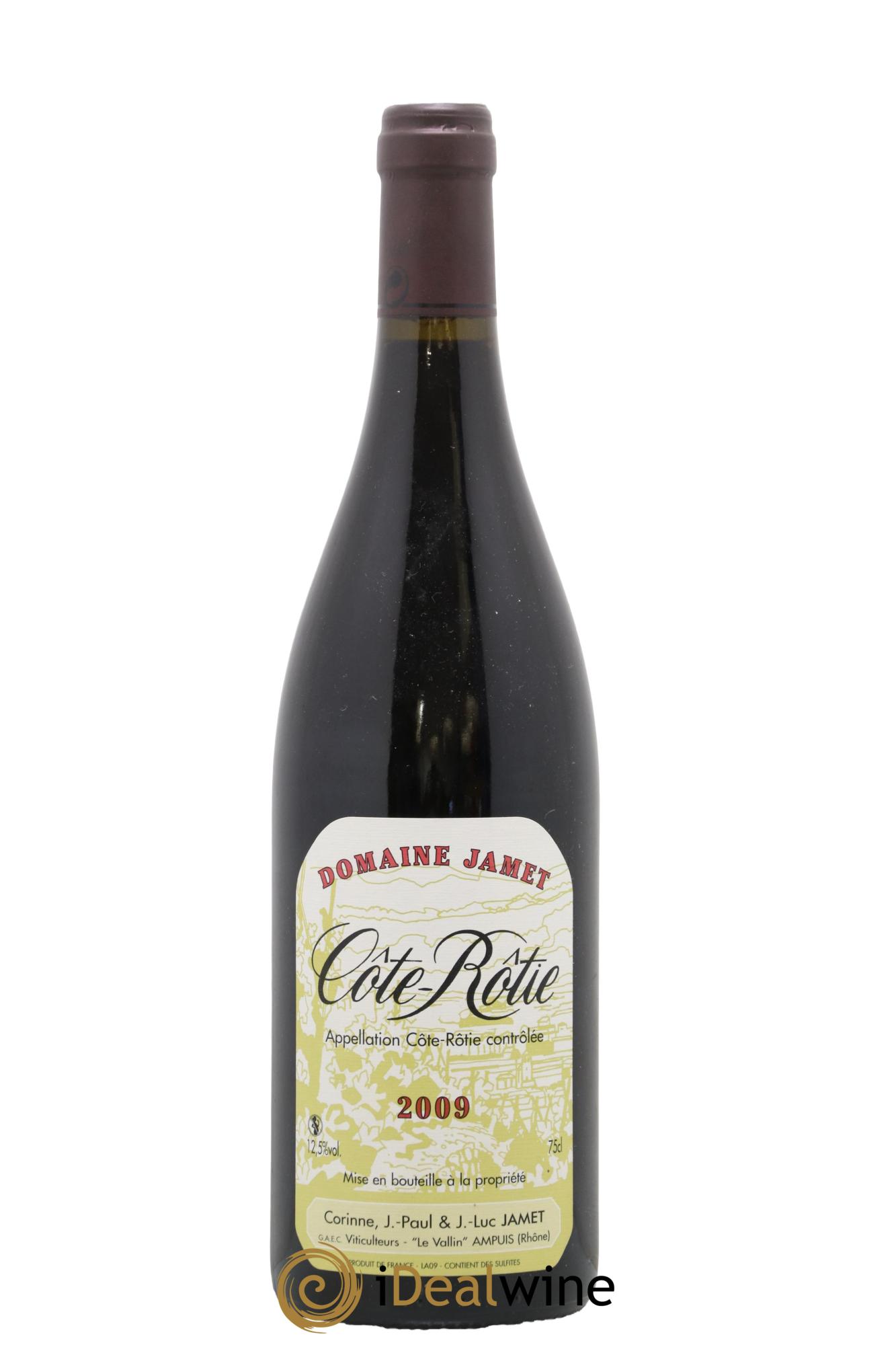 Côte-Rôtie Jamet (Domaine) 2009 - Lot of 1 bottle - 0