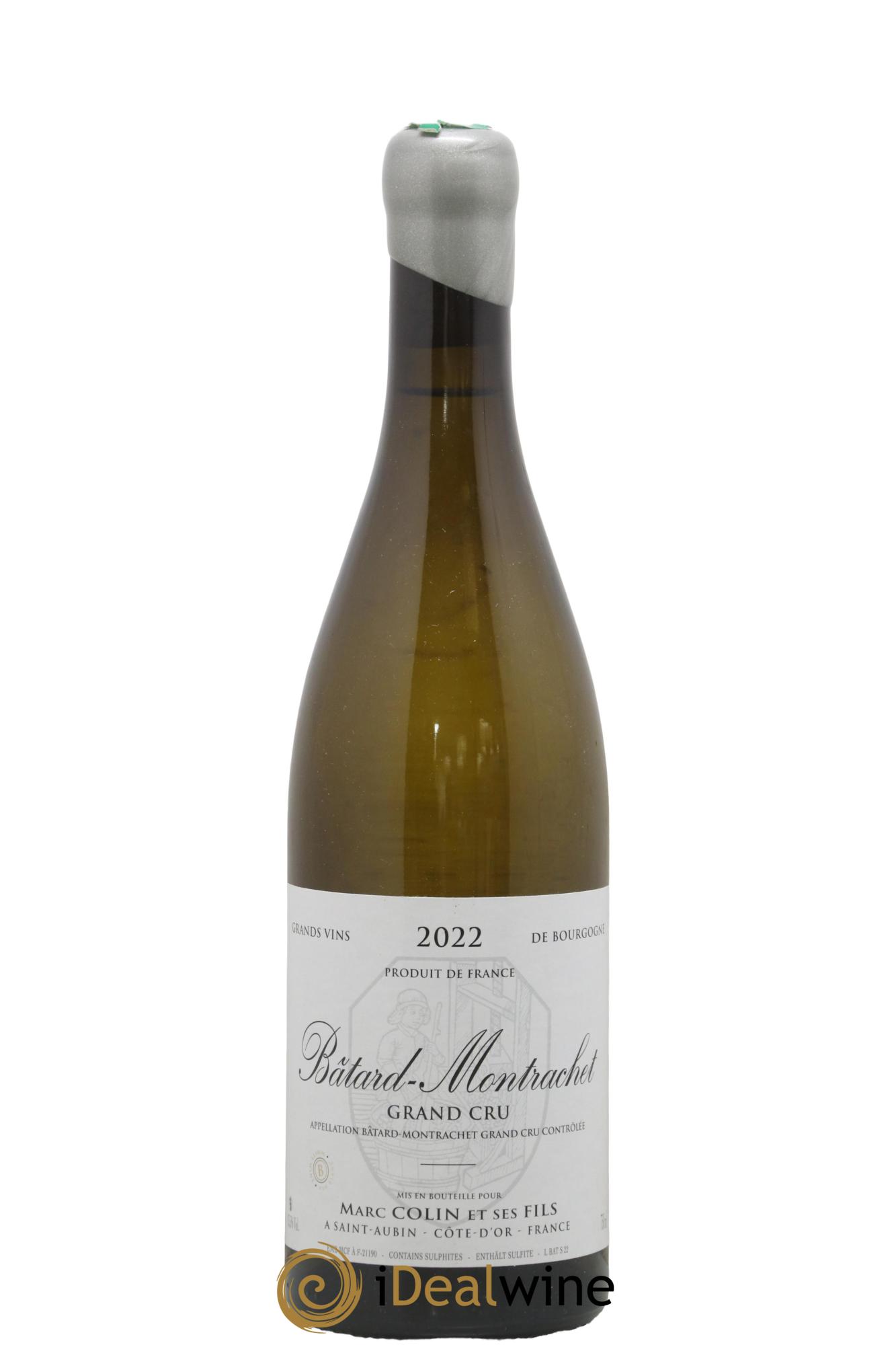Bâtard-Montrachet Grand Cru Marc Colin & Fils 2022 - Lot de 1 bouteille - 0
