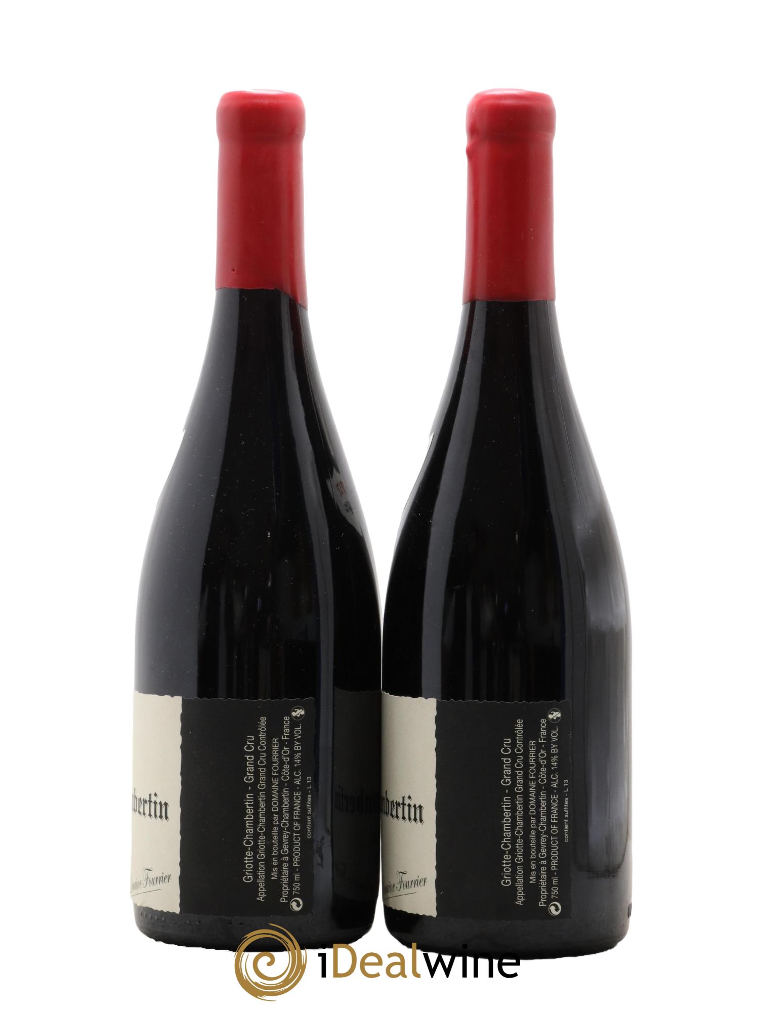 Griotte-Chambertin Grand Cru Vieille Vigne Fourrier (Domaine) 2017 - Lot de 2 bouteilles - 1