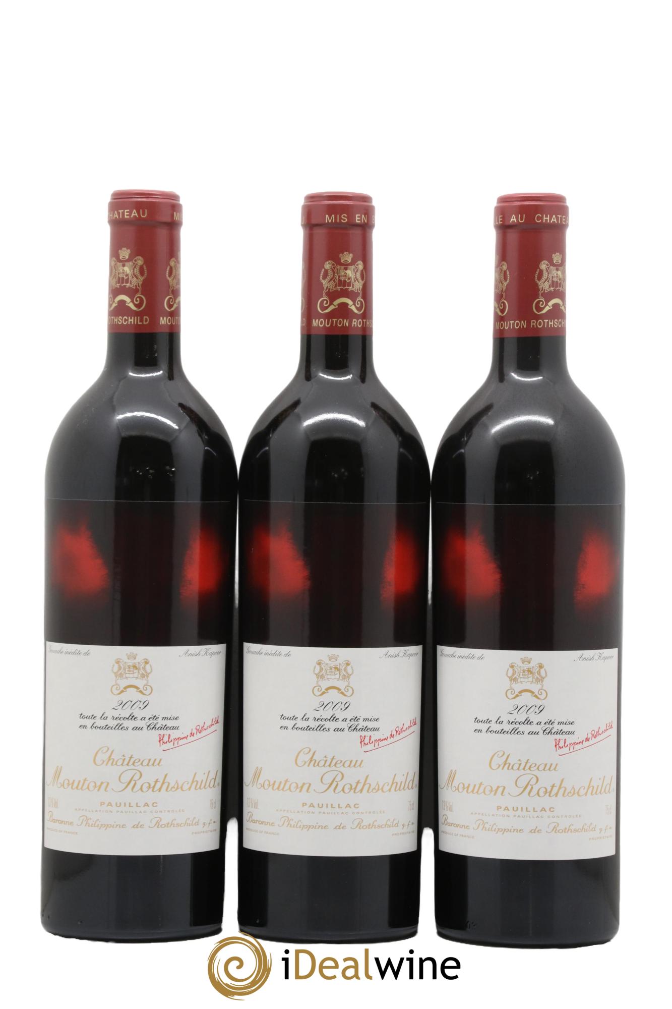 Château Mouton Rothschild 1er Grand Cru Classé 2009 - Lot of 6 bottles - 3