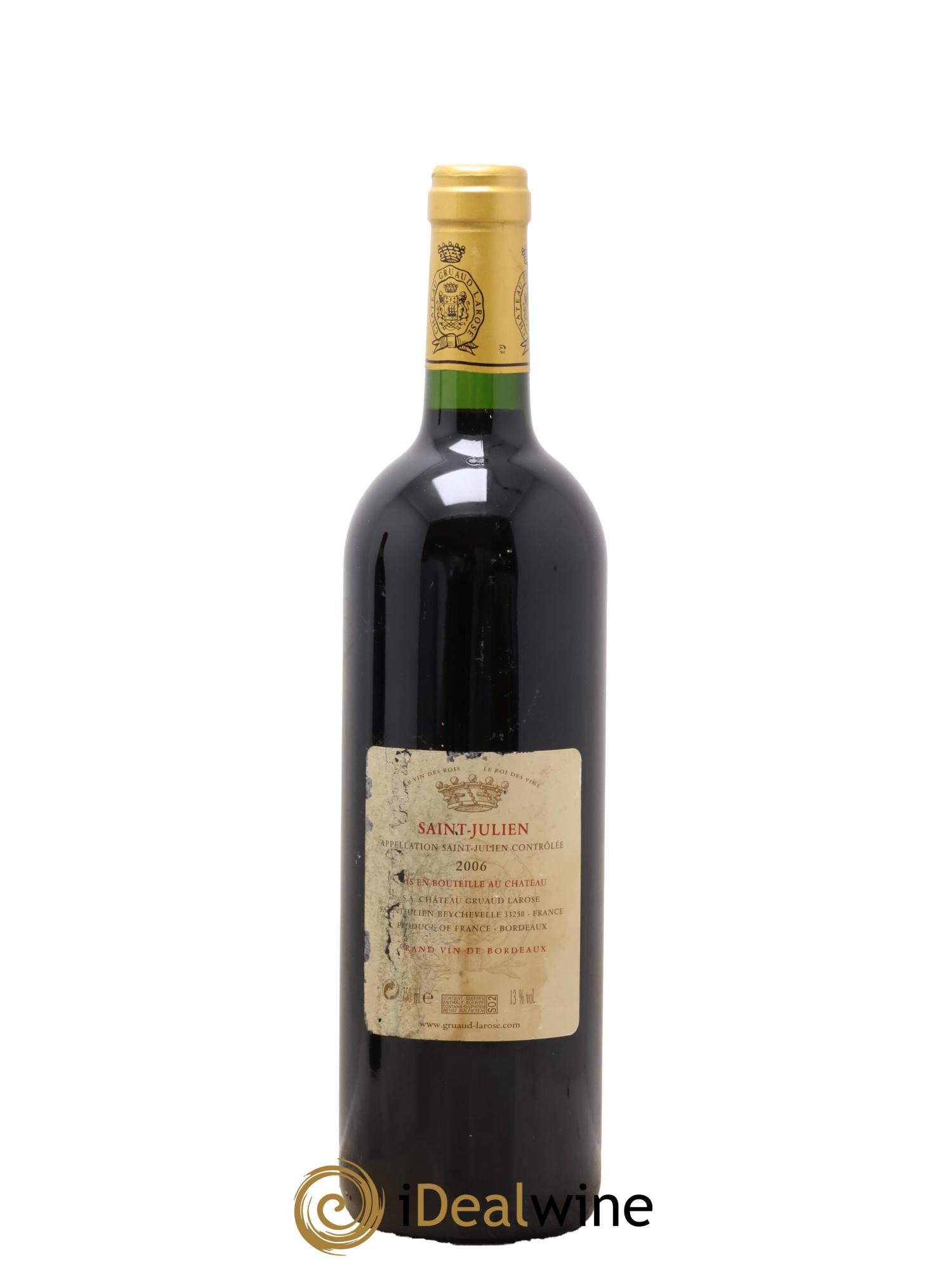 Château Gruaud Larose 2ème Grand Cru Classé 2006 - Lotto di 1 bottiglia - 1