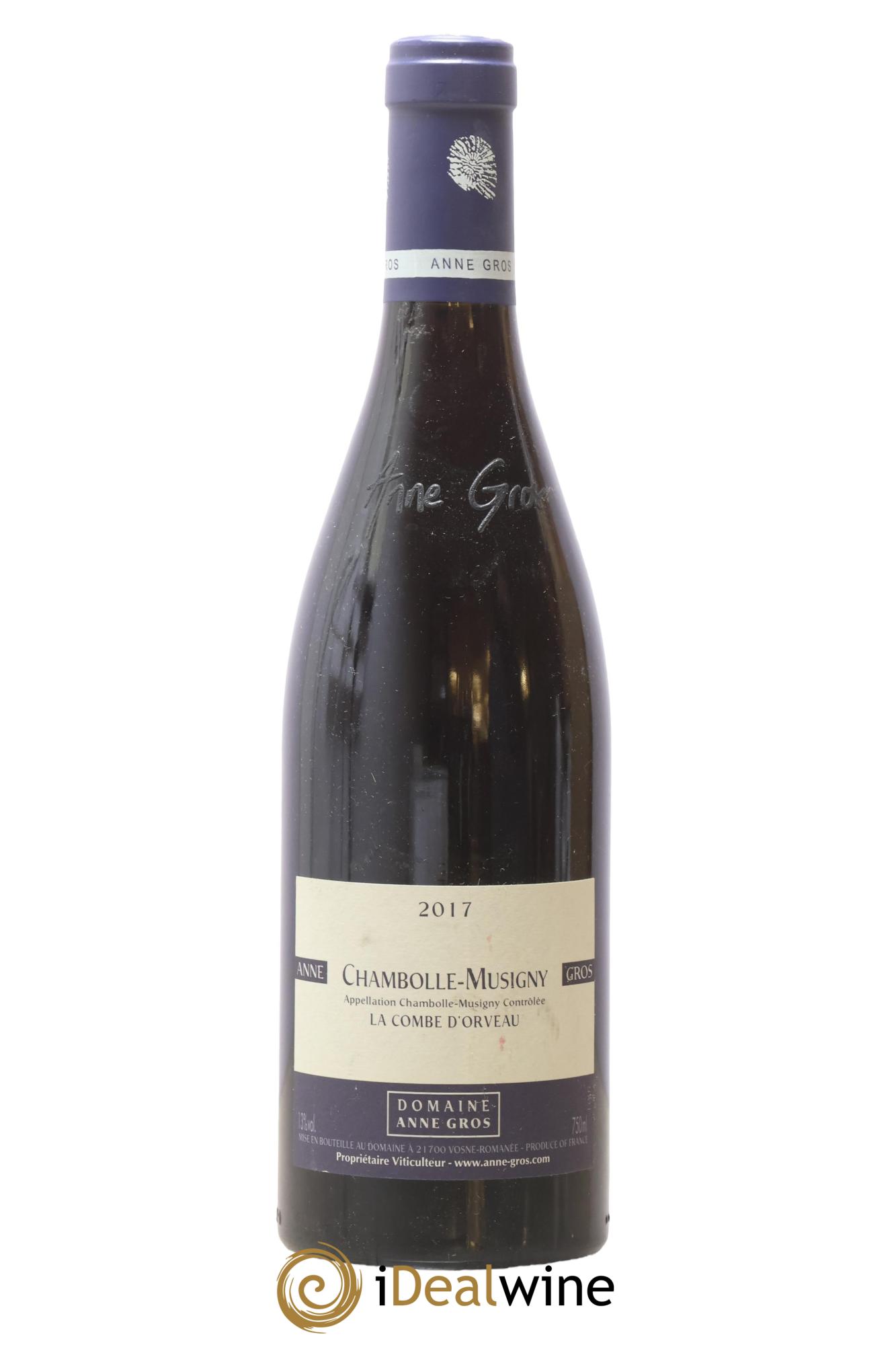 Chambolle-Musigny La Combe d'Orveau Anne Gros 2017 - Posten von 1 Flasche - 0
