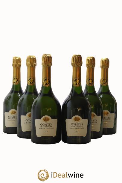 Comtes de Champagne Taittinger 2011 - Lot of 6 bottles - 0