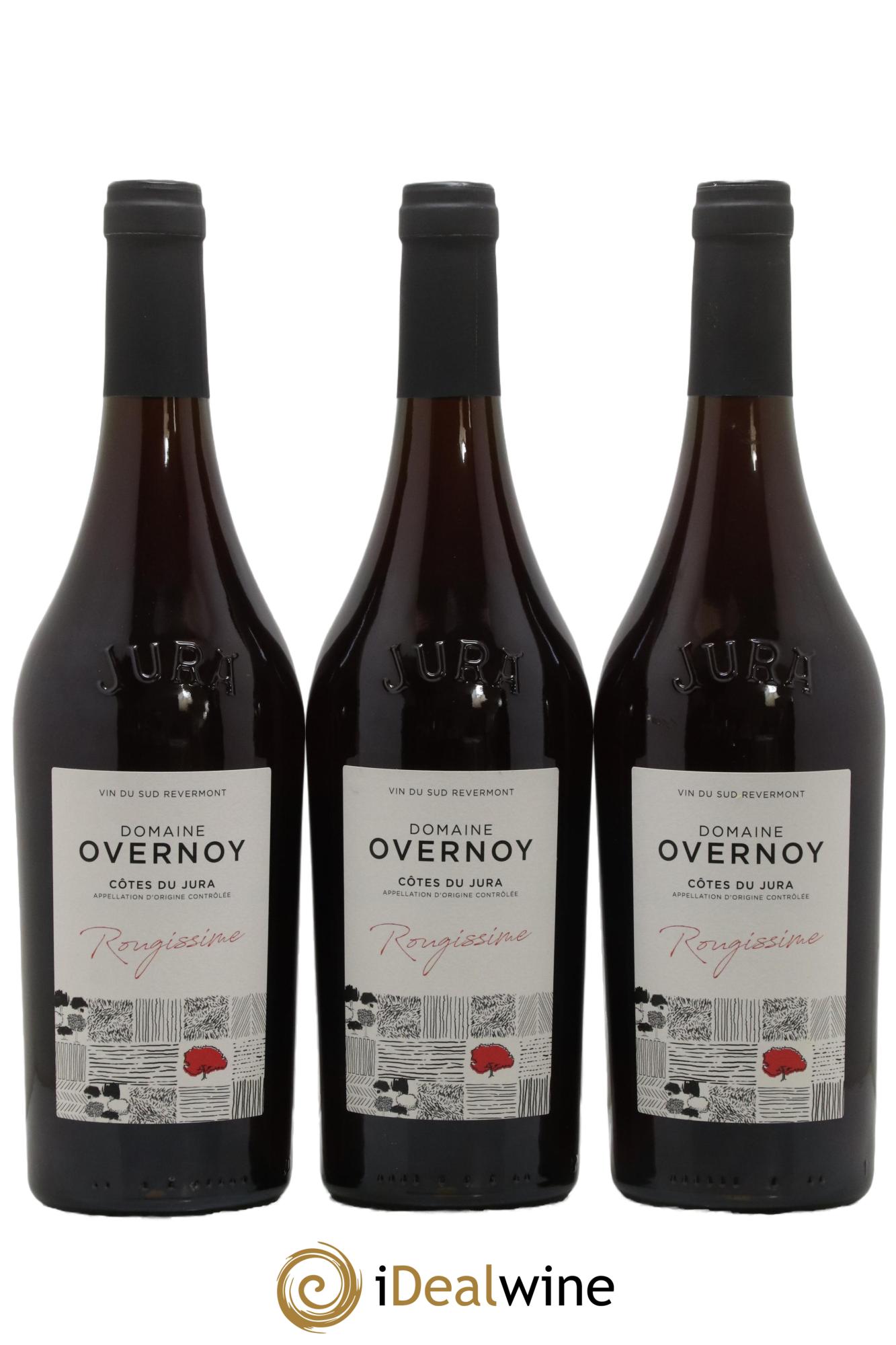 Côtes du Jura Rougissime Guillaume Overnoy 2021 - Lot de 3 bouteilles - 0