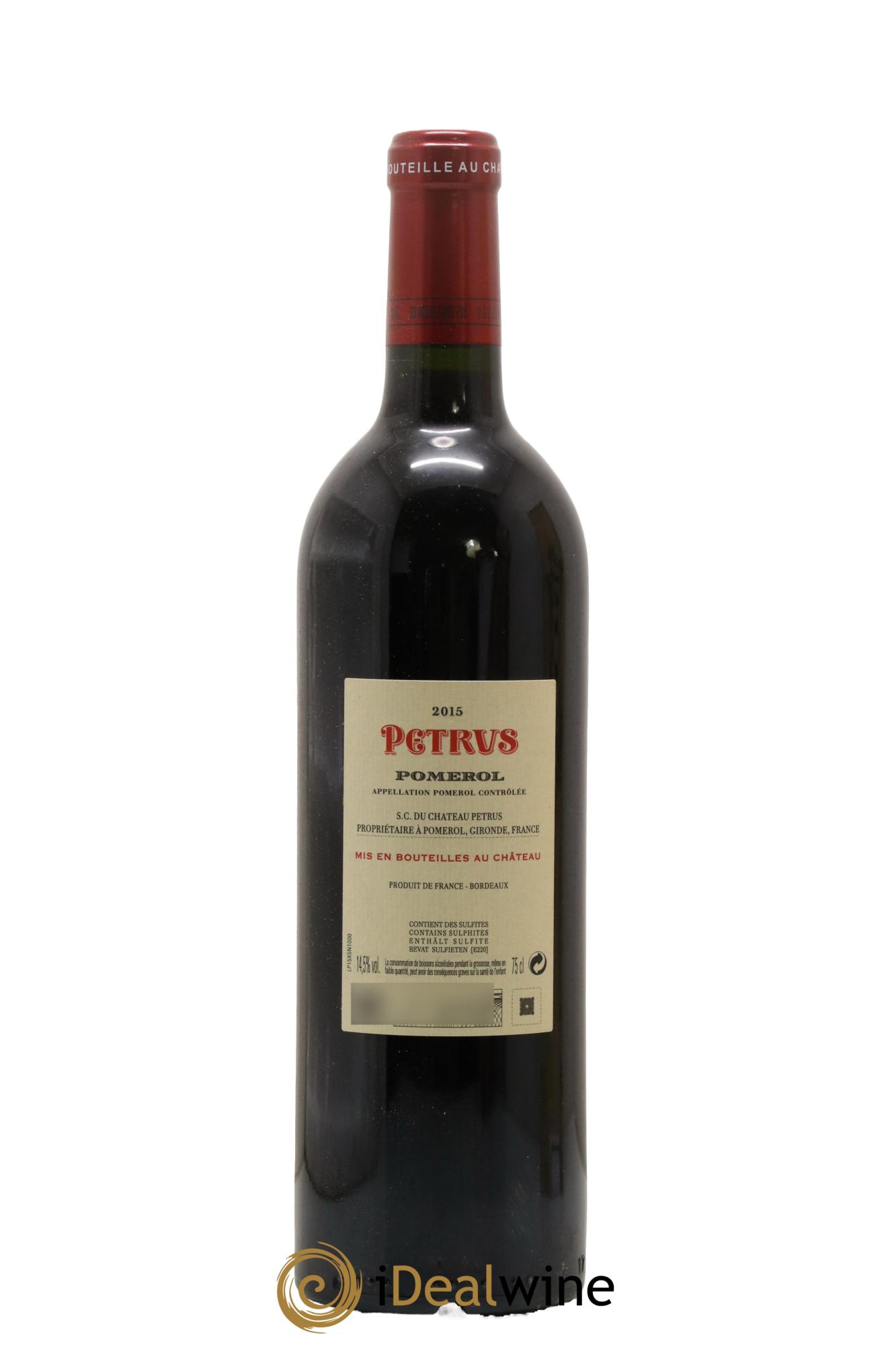 Petrus 2015 - Lotto di 1 bottiglia - 2