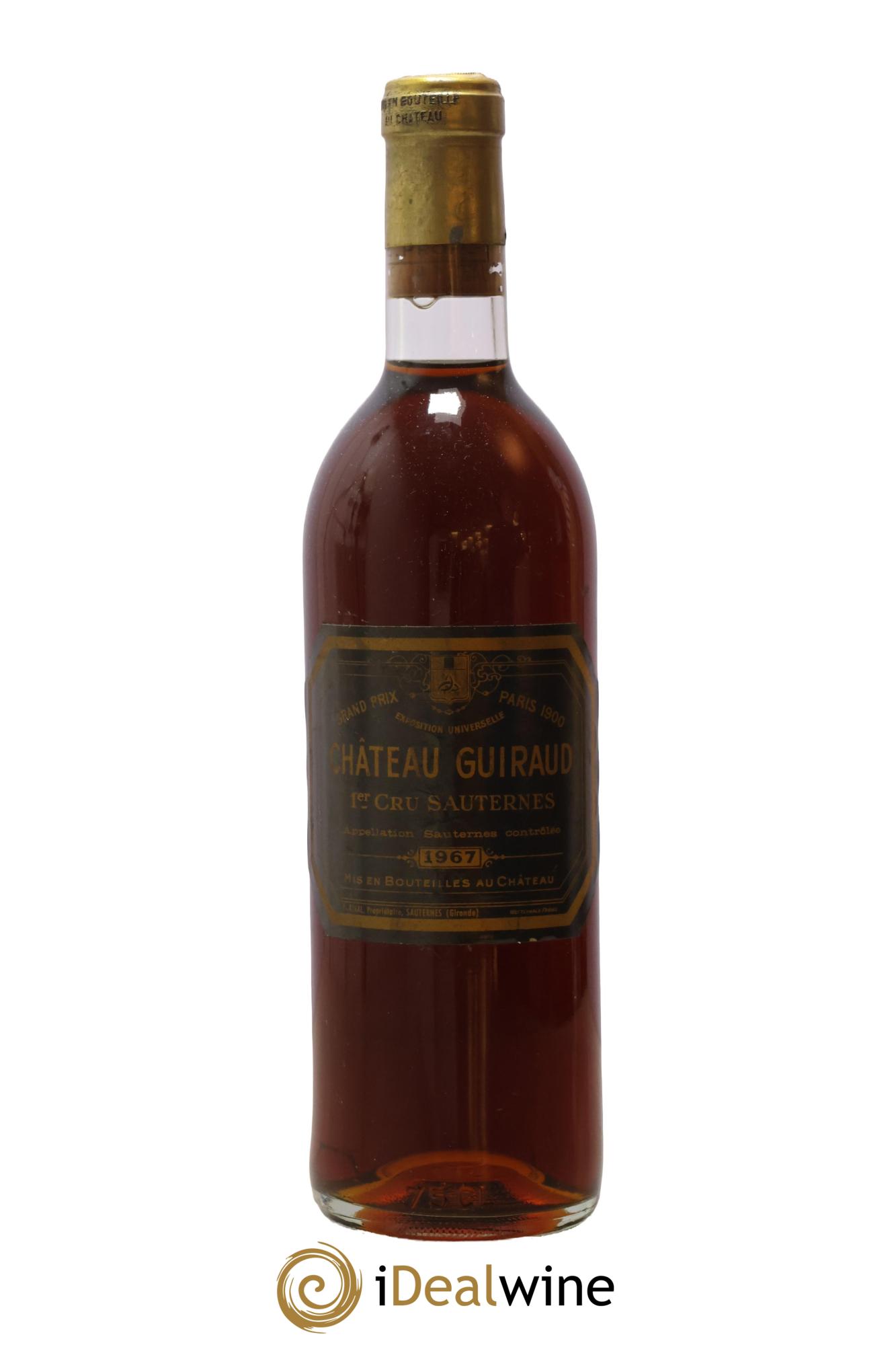 Château Guiraud 1er Grand Cru Classé 1967 - Lotto di 1 bottiglia - 0