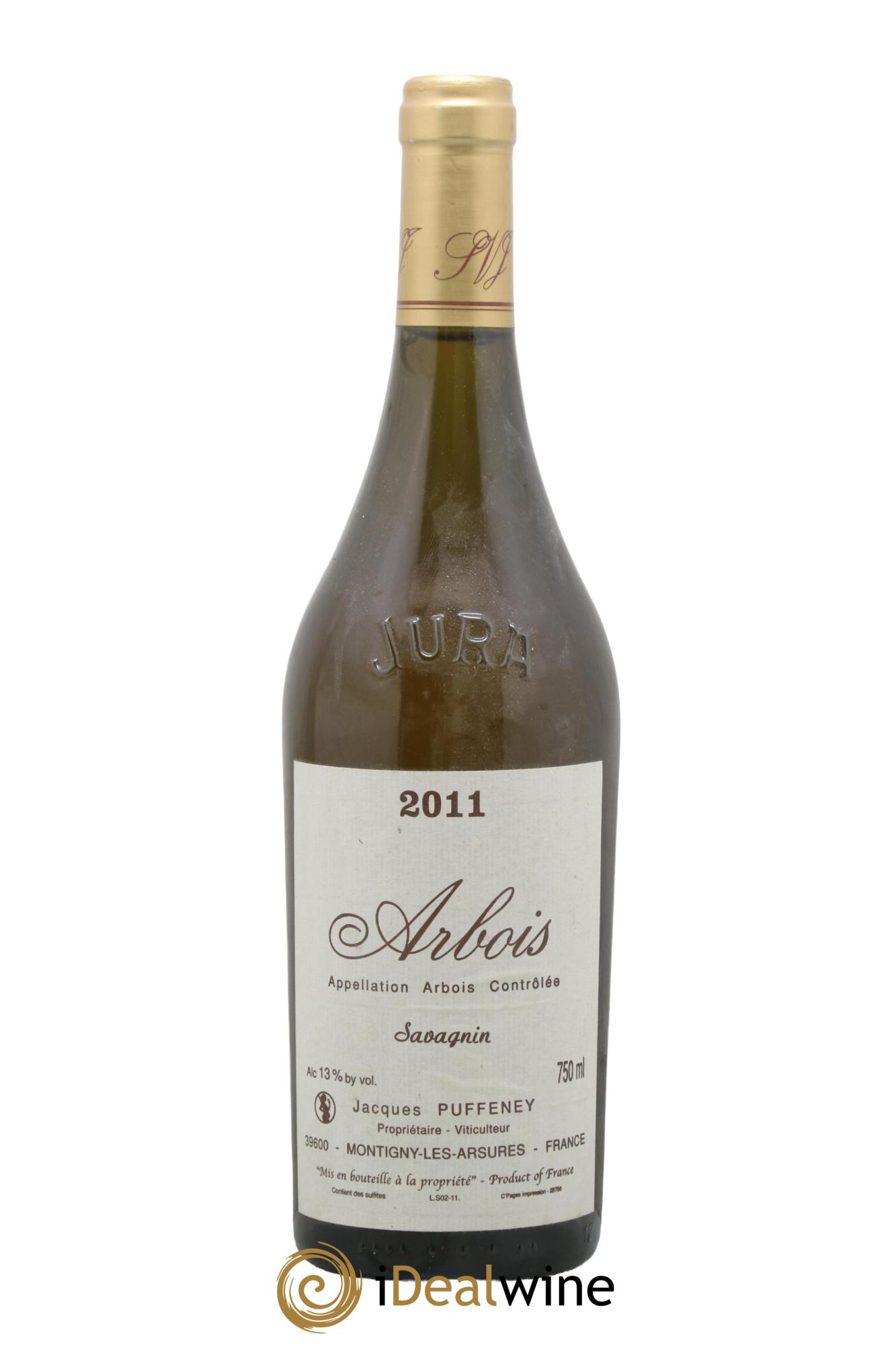 Arbois Savagnin Jacques Puffeney 2011 - Lot de 1 bouteille - 0